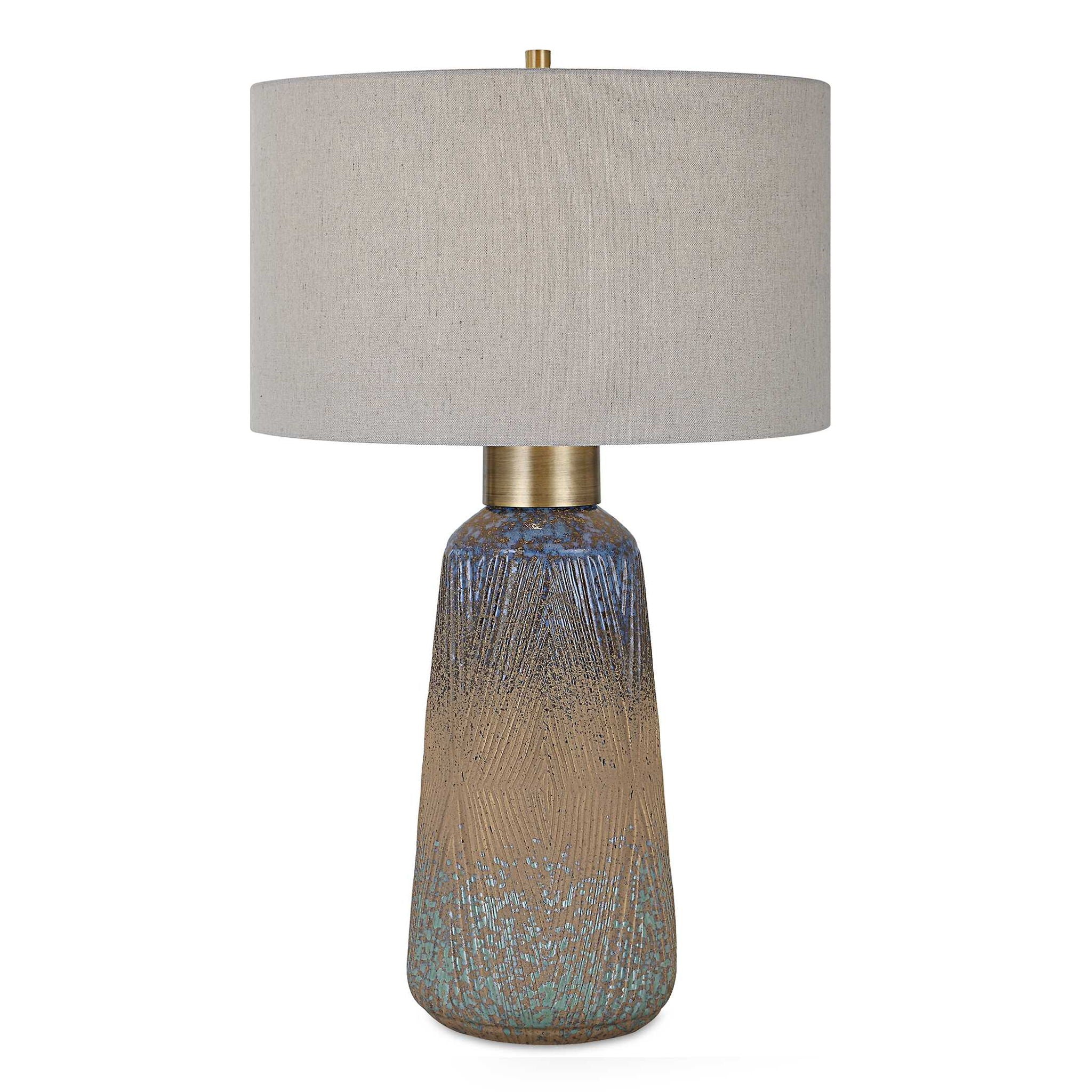 Western Sky – Ceramic Table Lamp – Blue