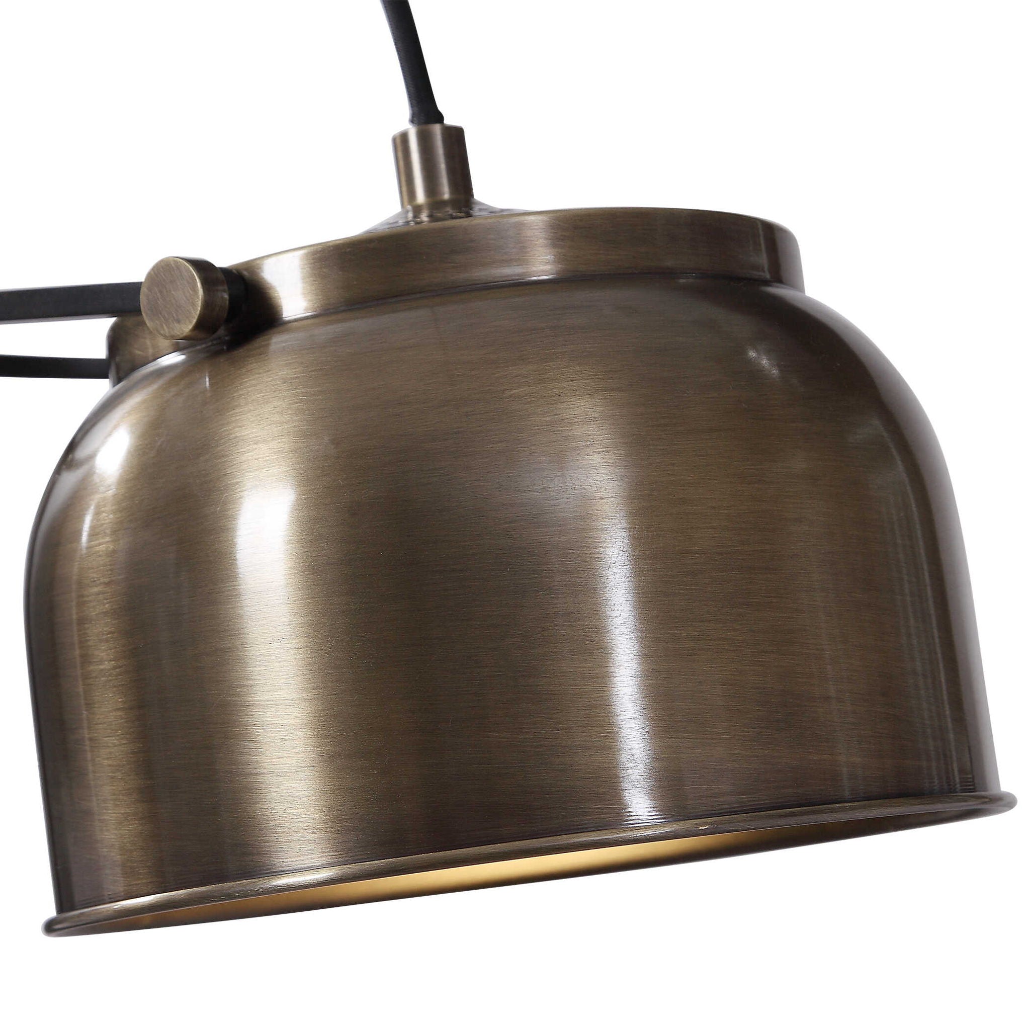 Bessemer - Industrial Floor Lamp - Light Brown - Image 2