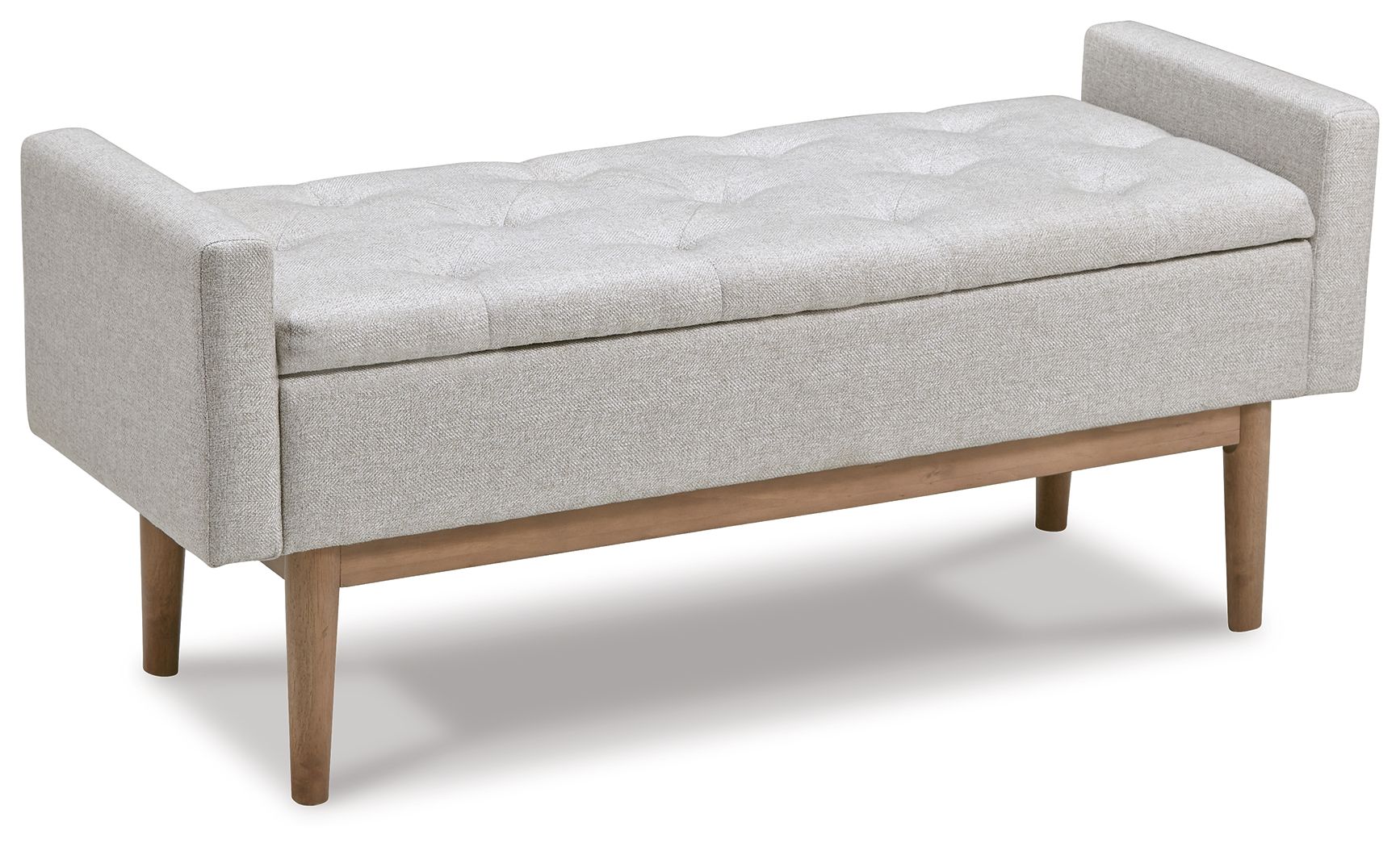 Briarson – Storage Bench – Beige / Brown