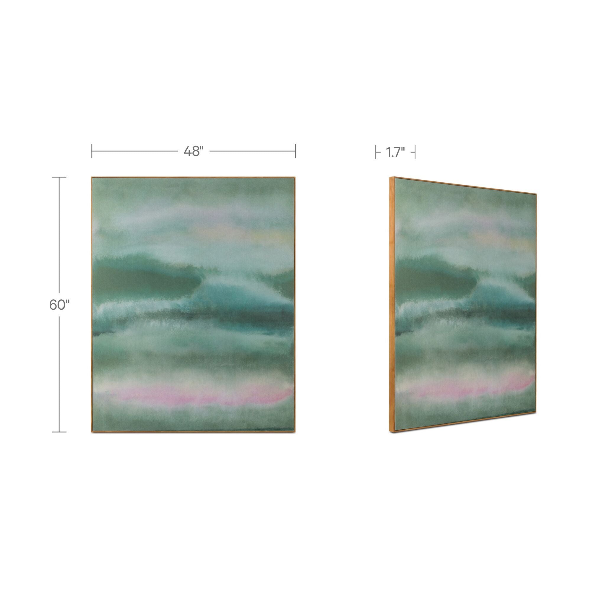 Ophelia - Framed Painting - Multicolor - Image 2
