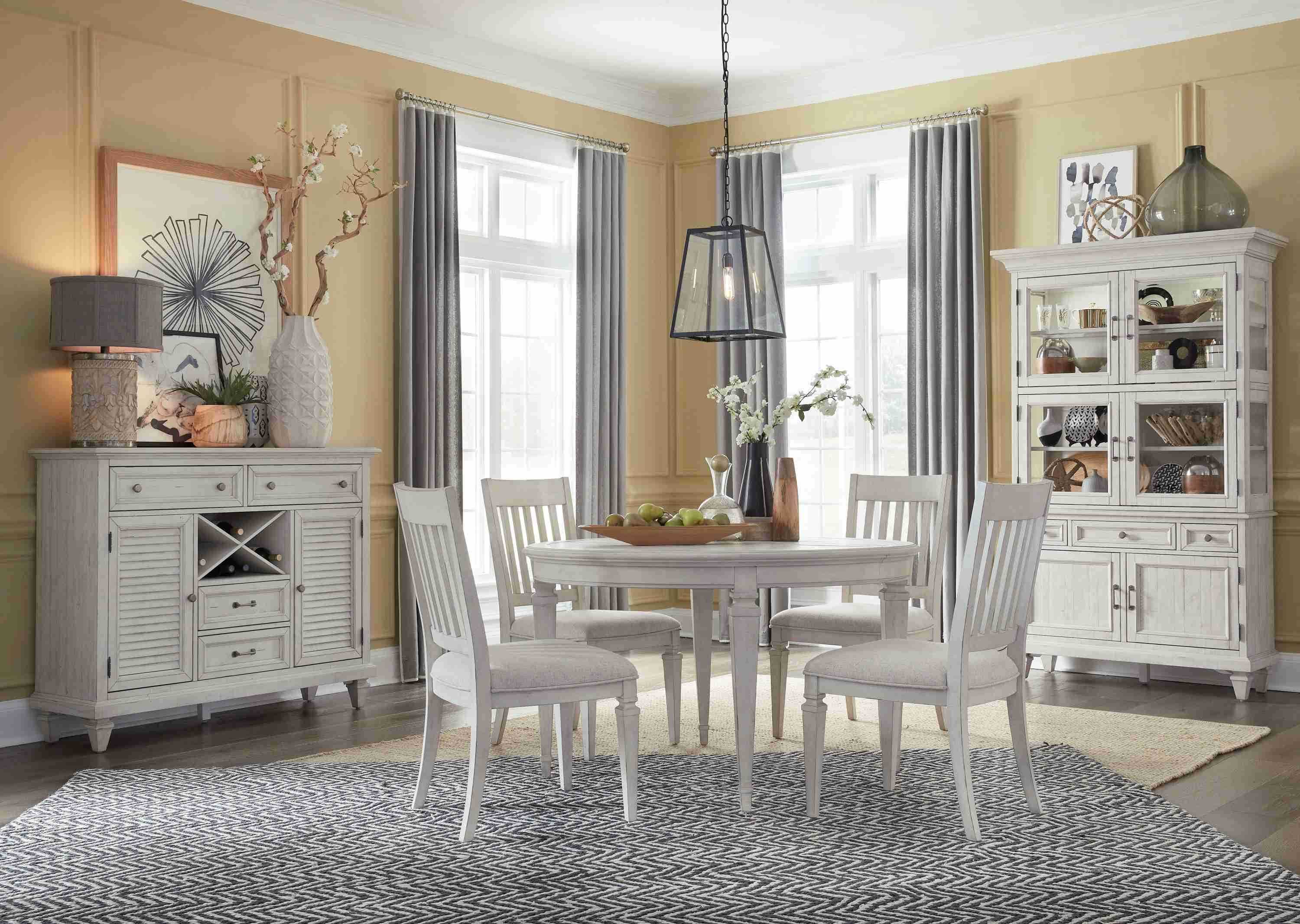 Newport - Round Dining Table - Alabaster - Image 2