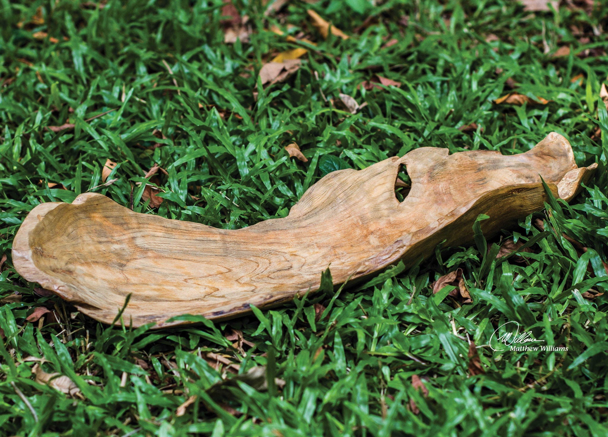 Teak - Leaf Bowl - Light Brown - Image 2