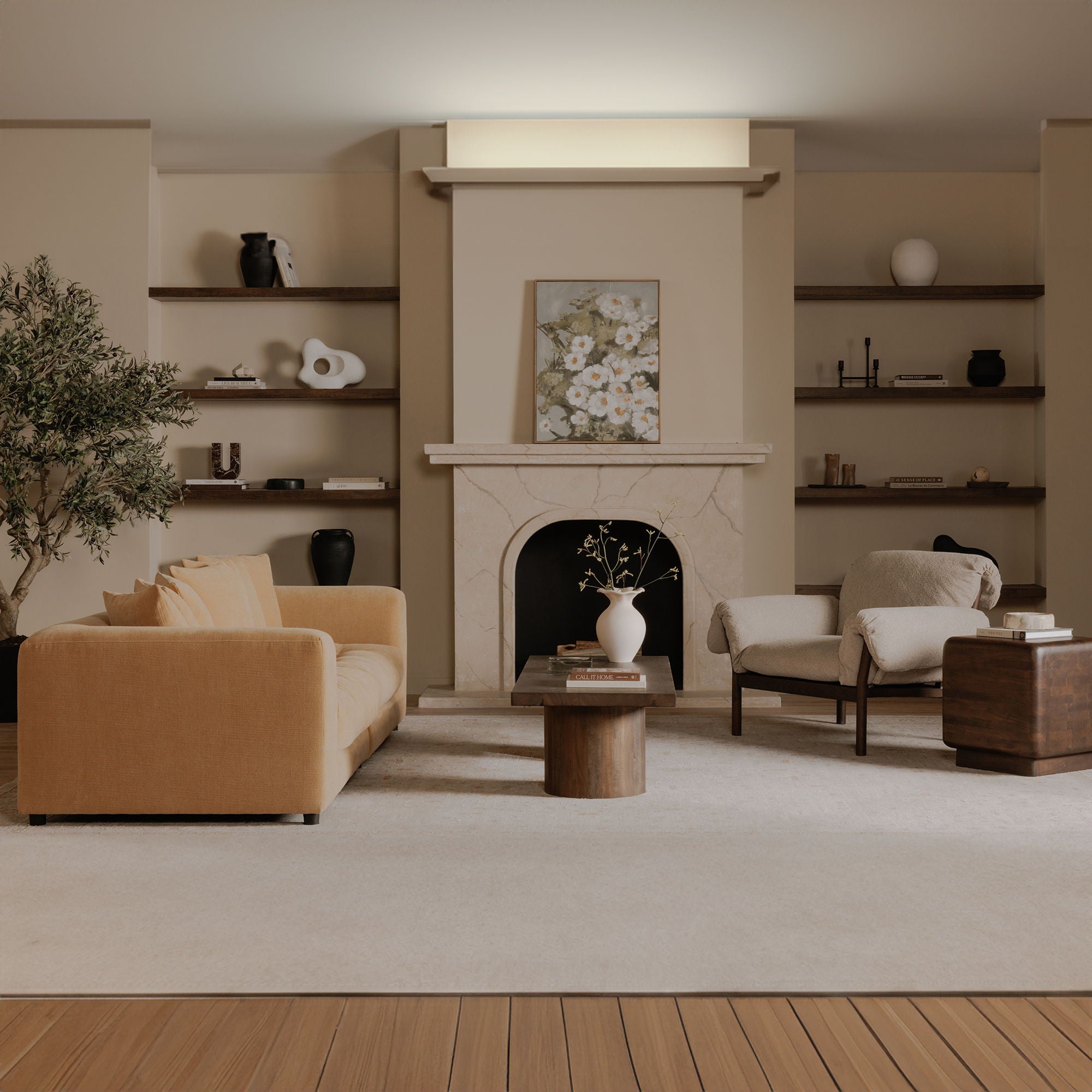 Cardero - Lounge Chair - Beige - Image 2