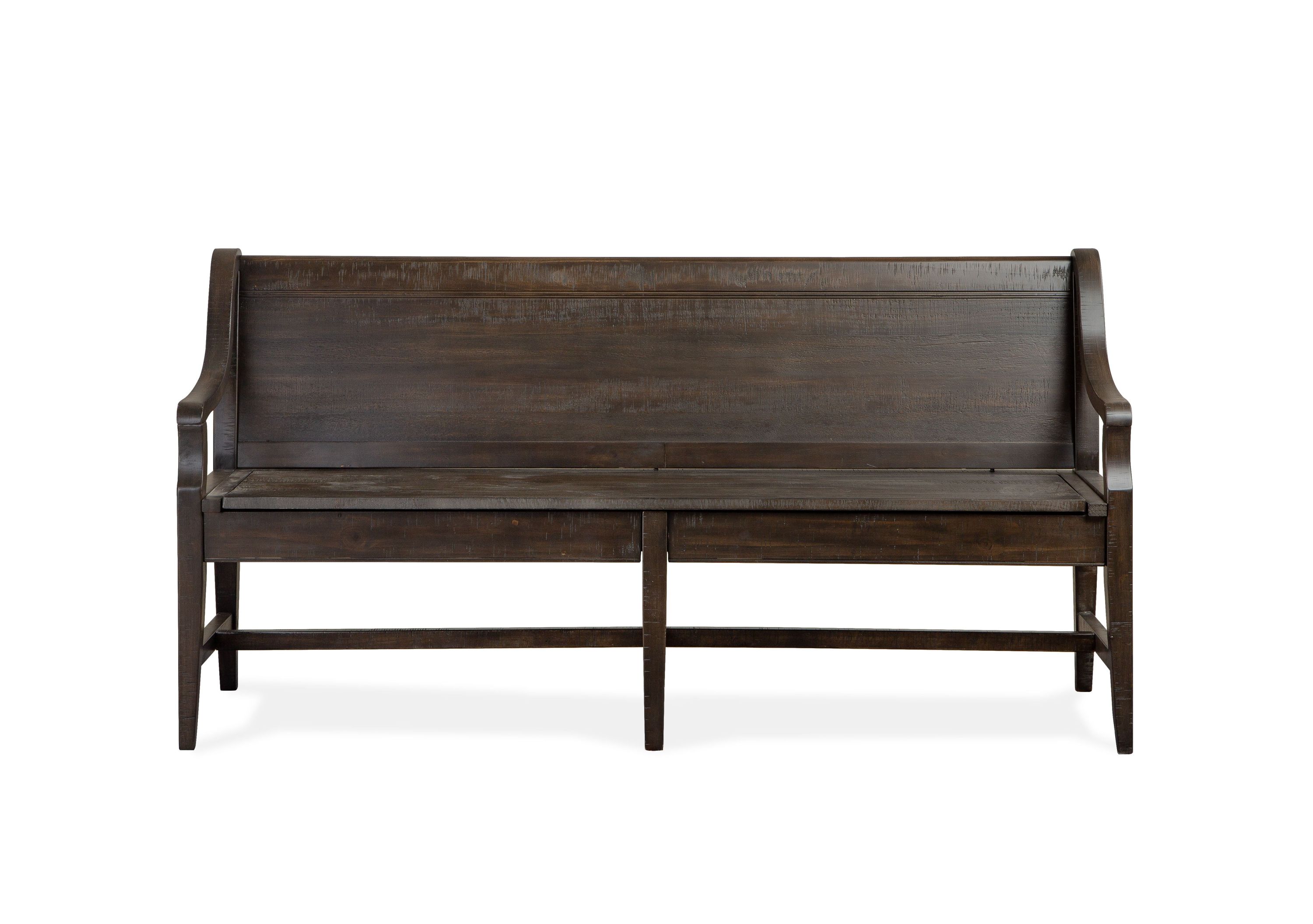 Westley Falls - Bench With Back - Graphite - Image 1