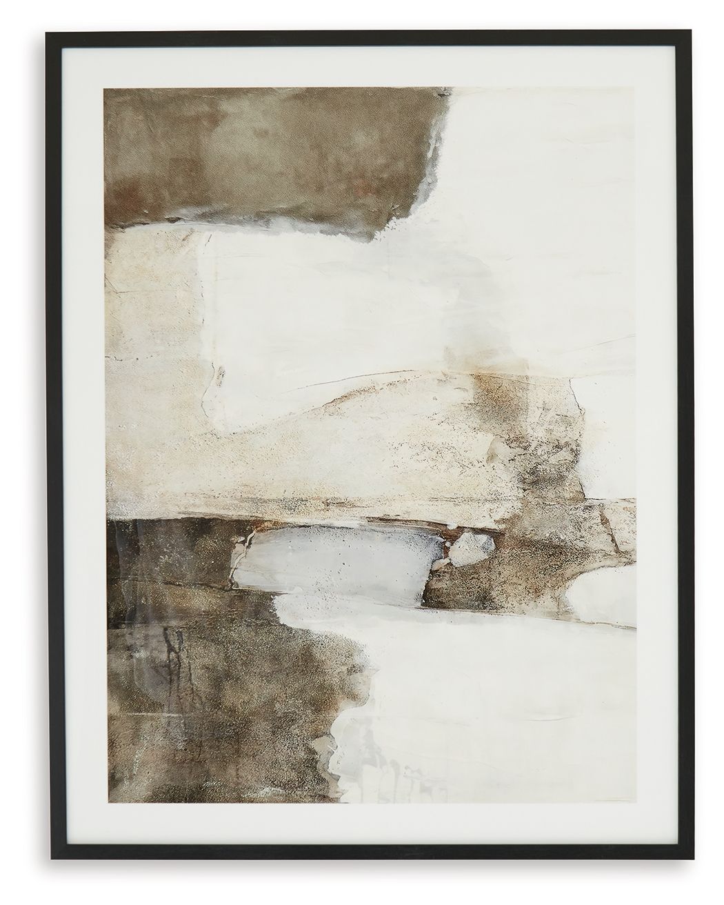 Aldricton - Wall Art - Brown / White - Image 2
