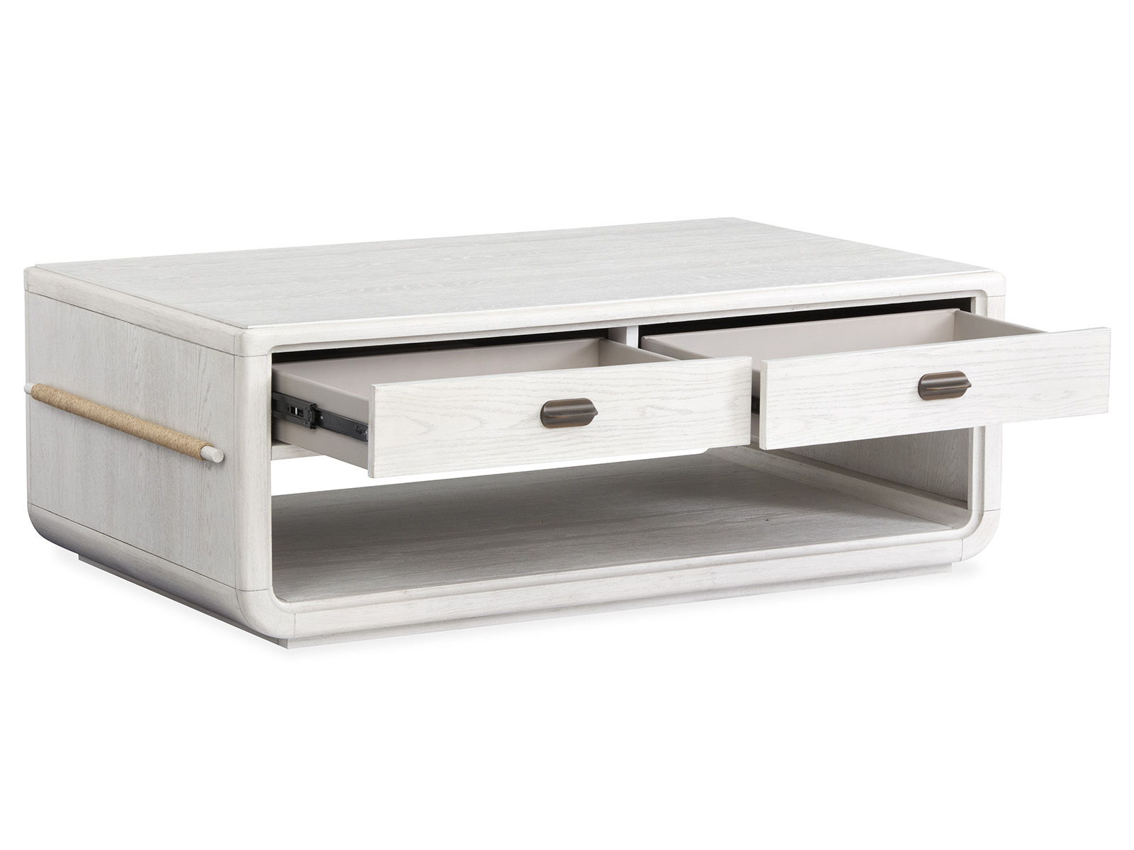Sunset Cove - Rectangular Cocktail Table With Casters - Image 2
