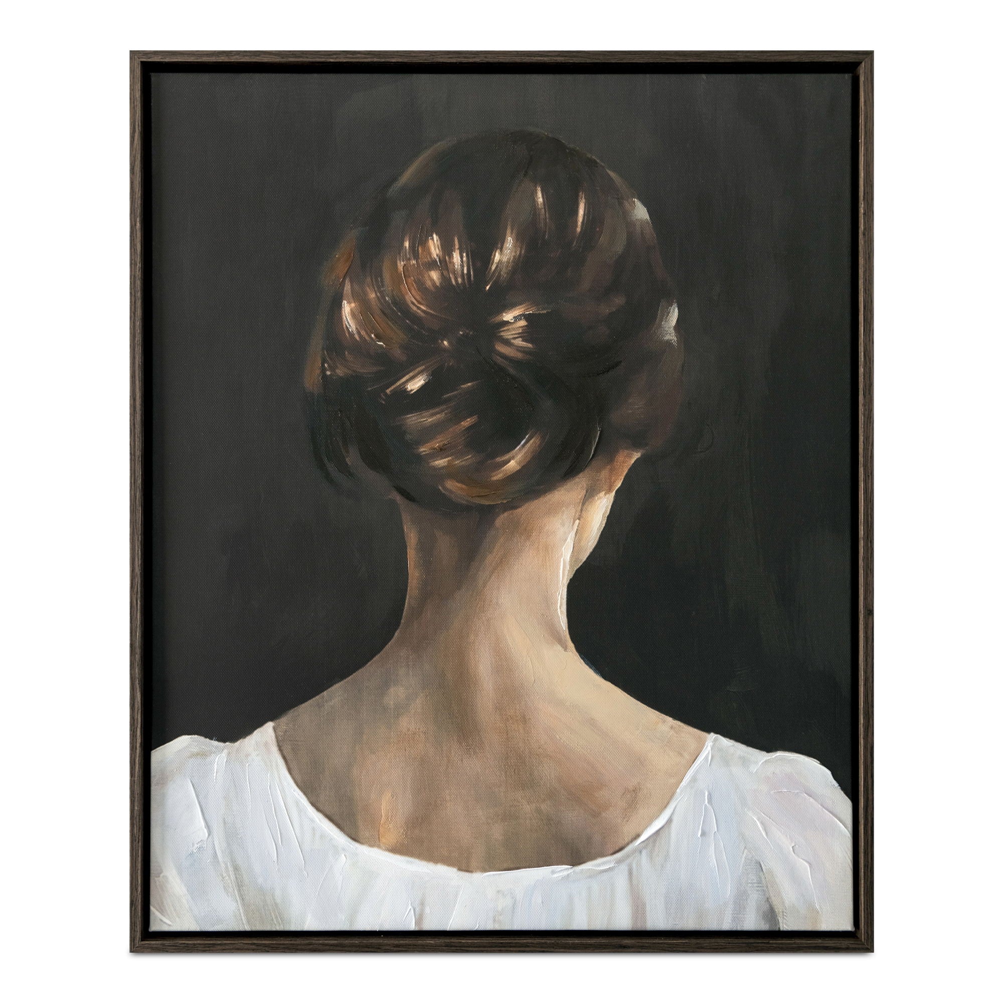 Intrepid – Framed Painting – Black