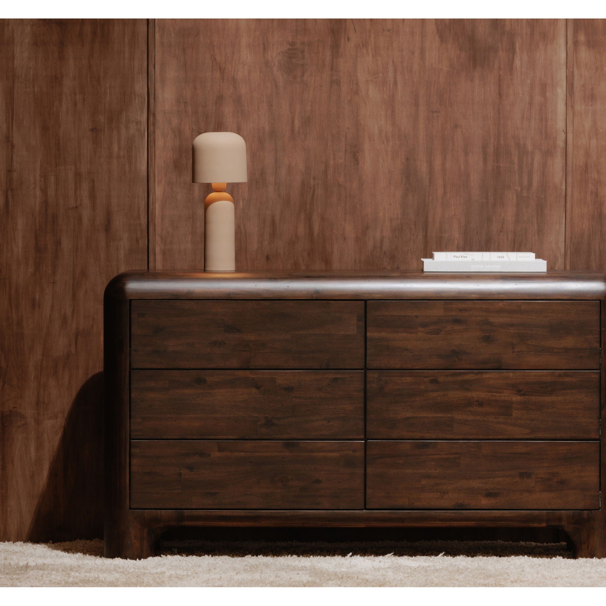 Echo - Terracotta Lamp - Brown - Image 2