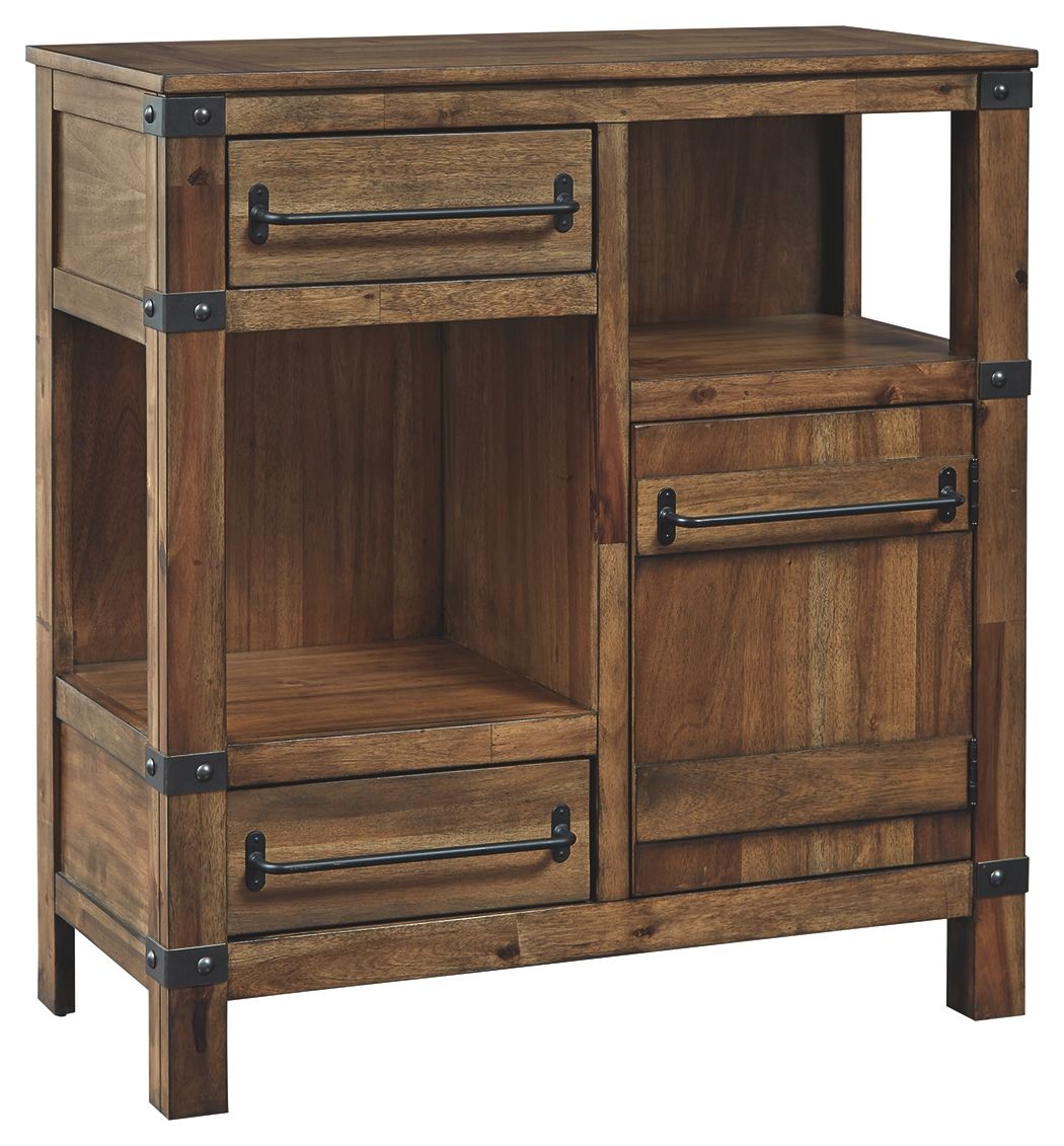 Roybeck - Accent Cabinet - Light Brown / Bronze - Image 1