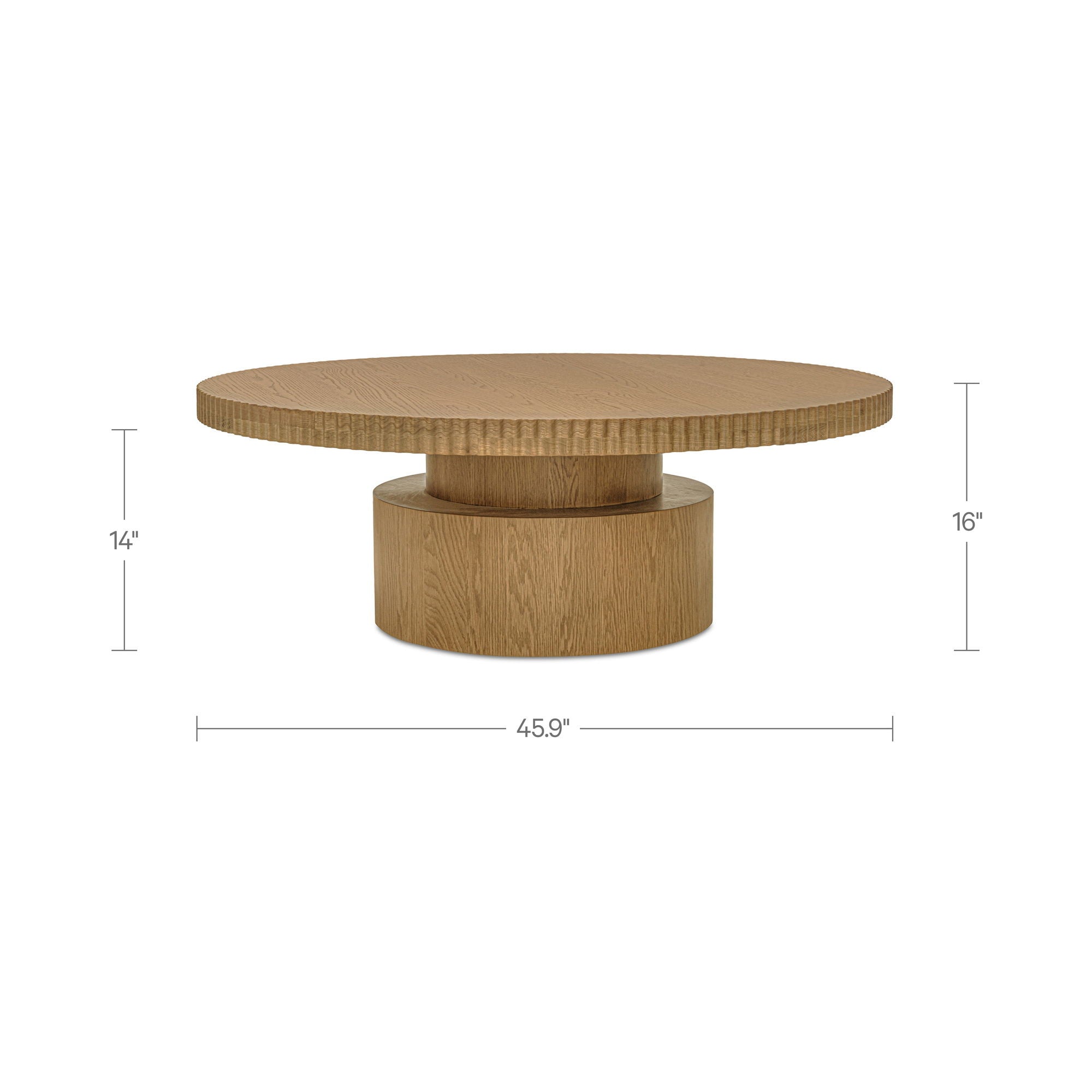 Leigh - Coffee Table - Brown - Image 2