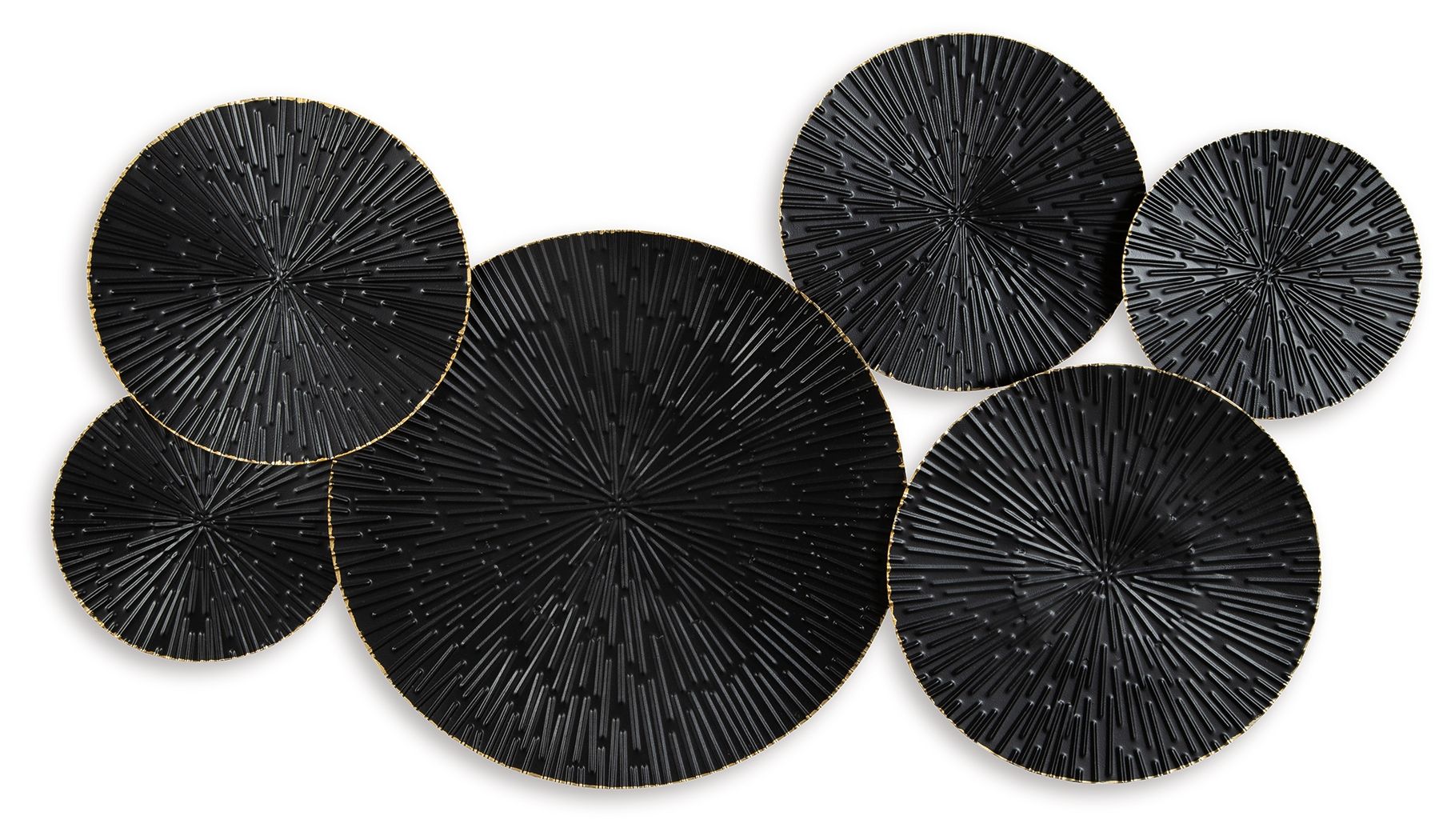 Rhetlen – Wall Decor – Black / Gold Finish