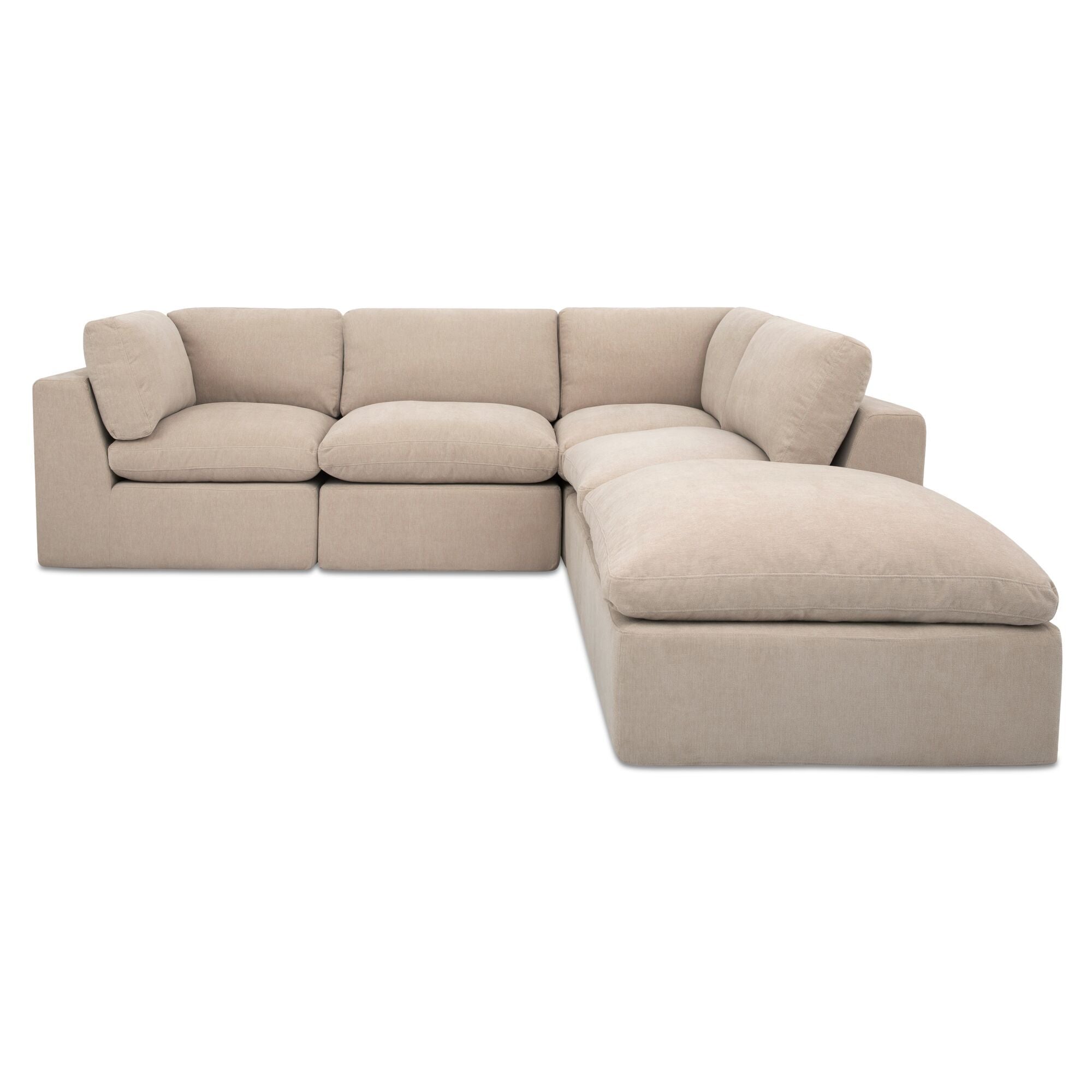 Cates - Dream Modular Sectional - Pebble - Image 1