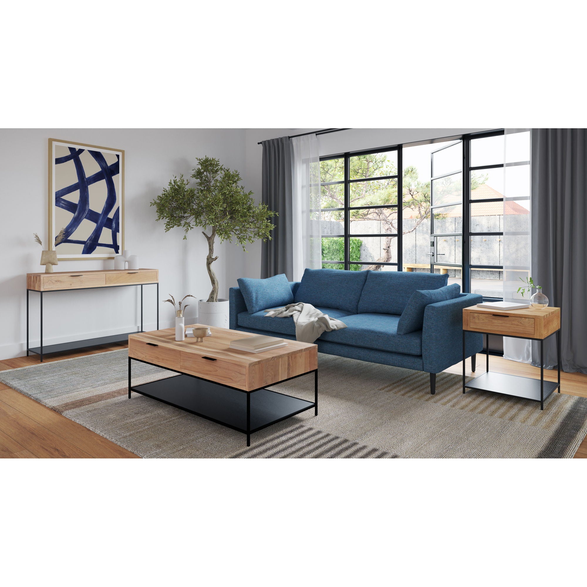 Joliet - Side Table - Natural - Image 2