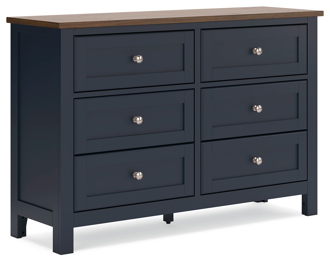 Landocken - Dresser - Brown / Blue - Image 1