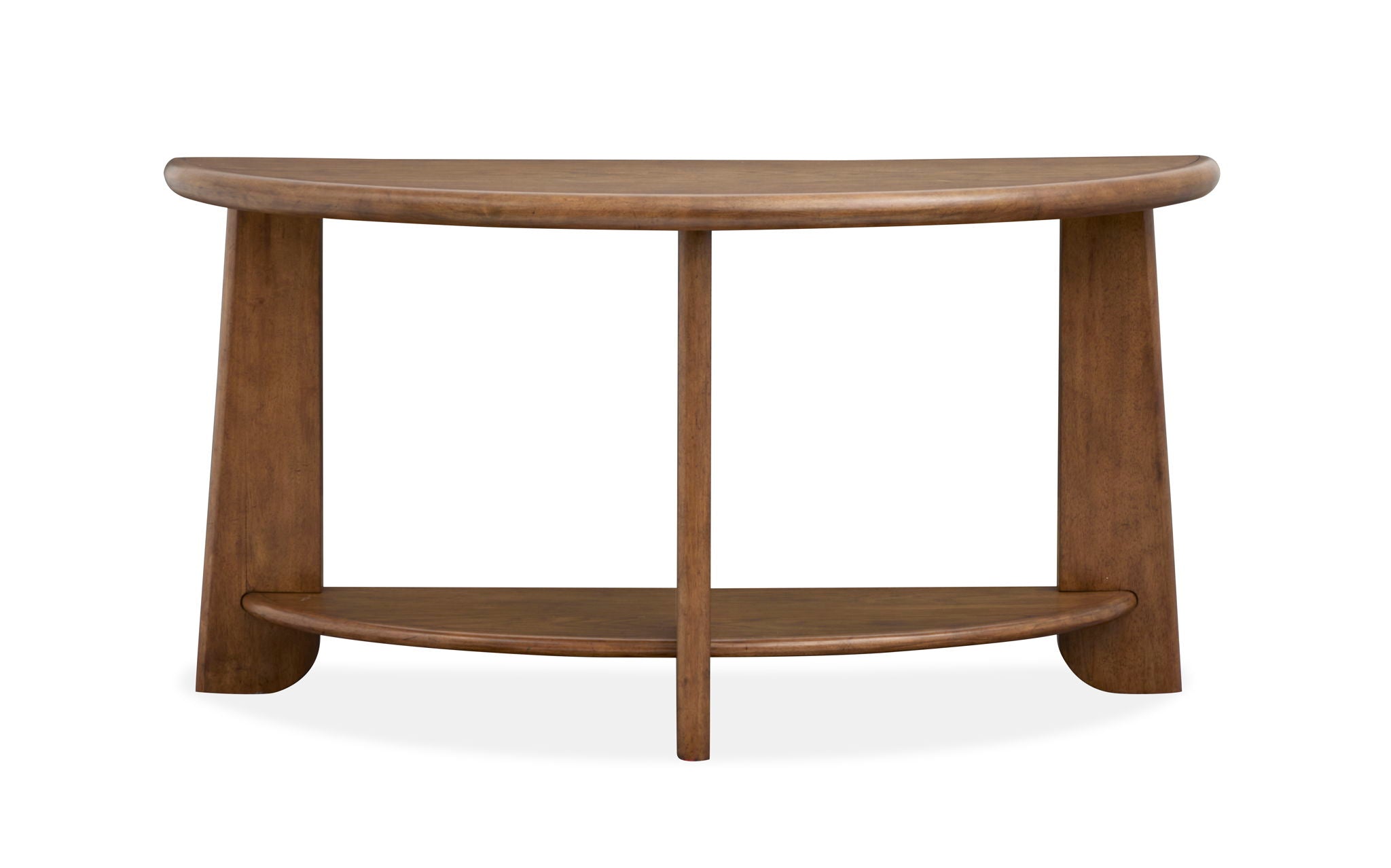 Tanner - Demilune Sofa Table - Tawny Brown - Image 2