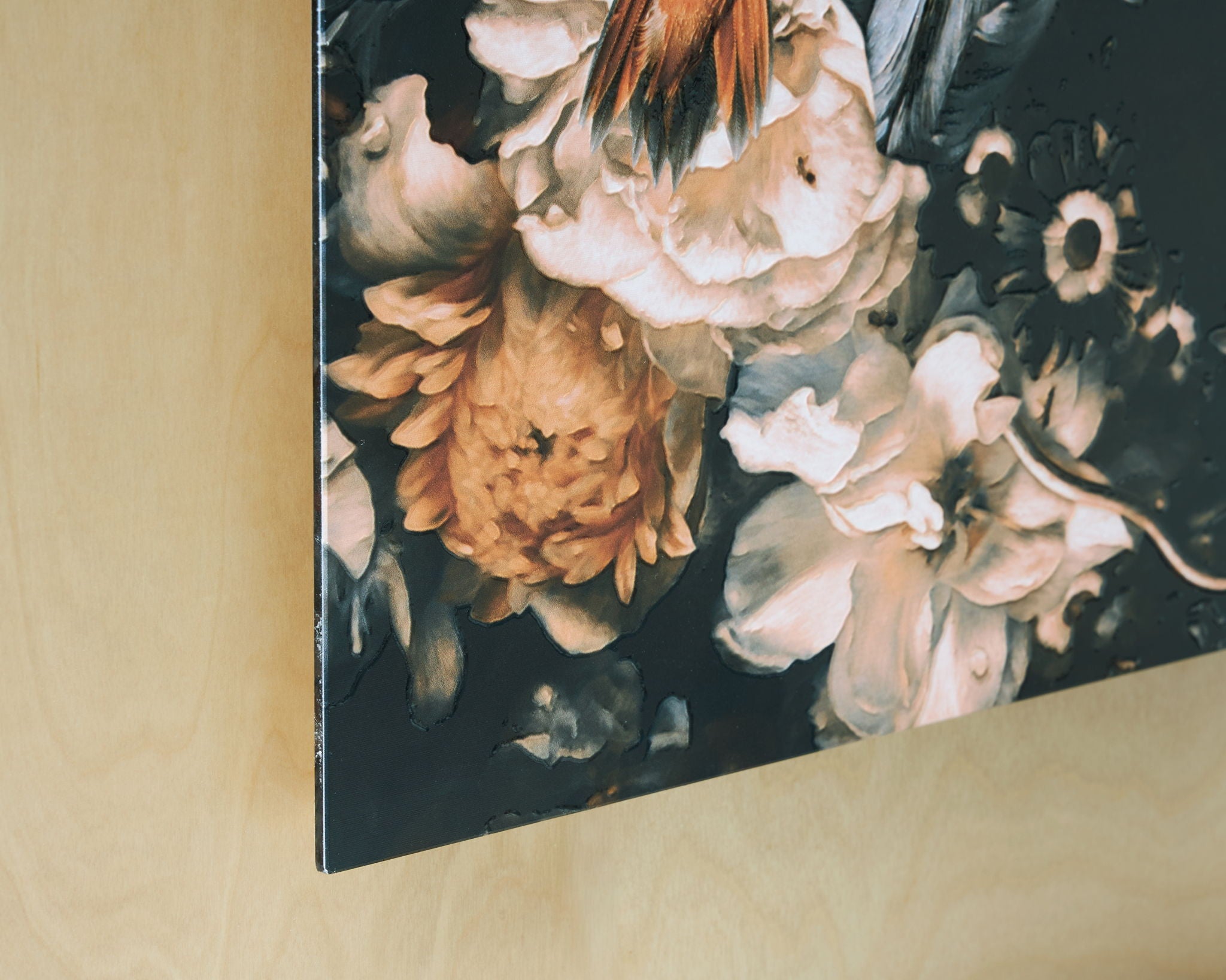 Valfer - Wall Art - Orange / Black / White - Image 2