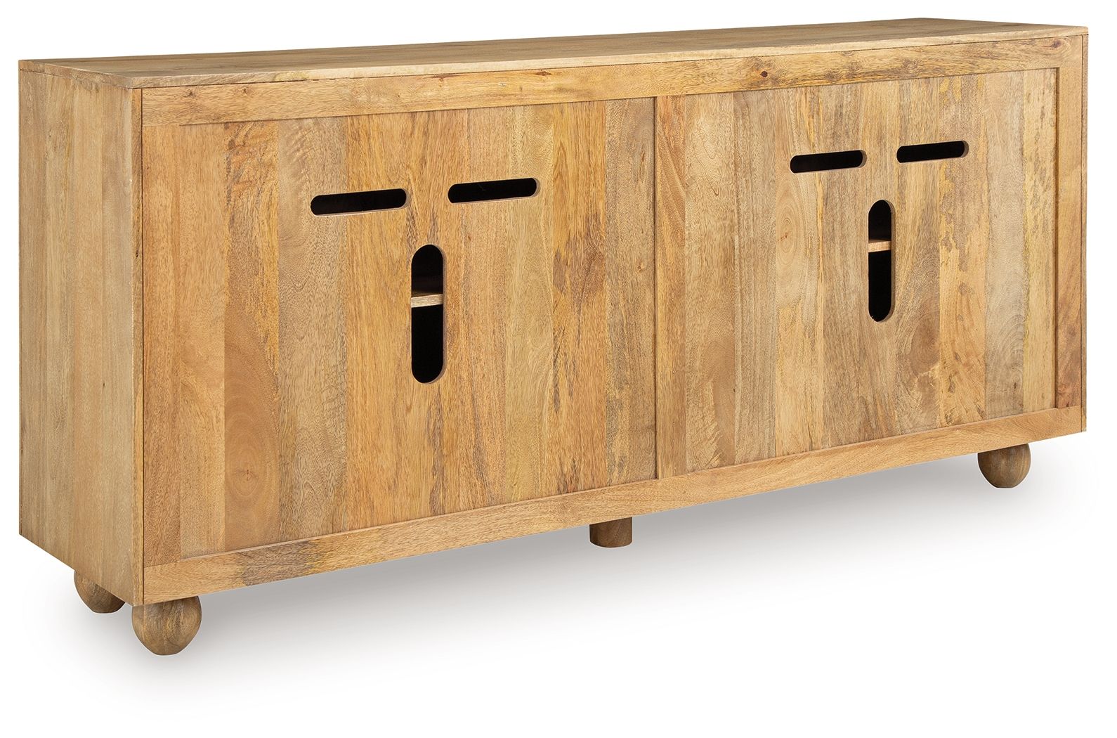 Niam - Accent Cabinet - Light Antique Beige - Image 2
