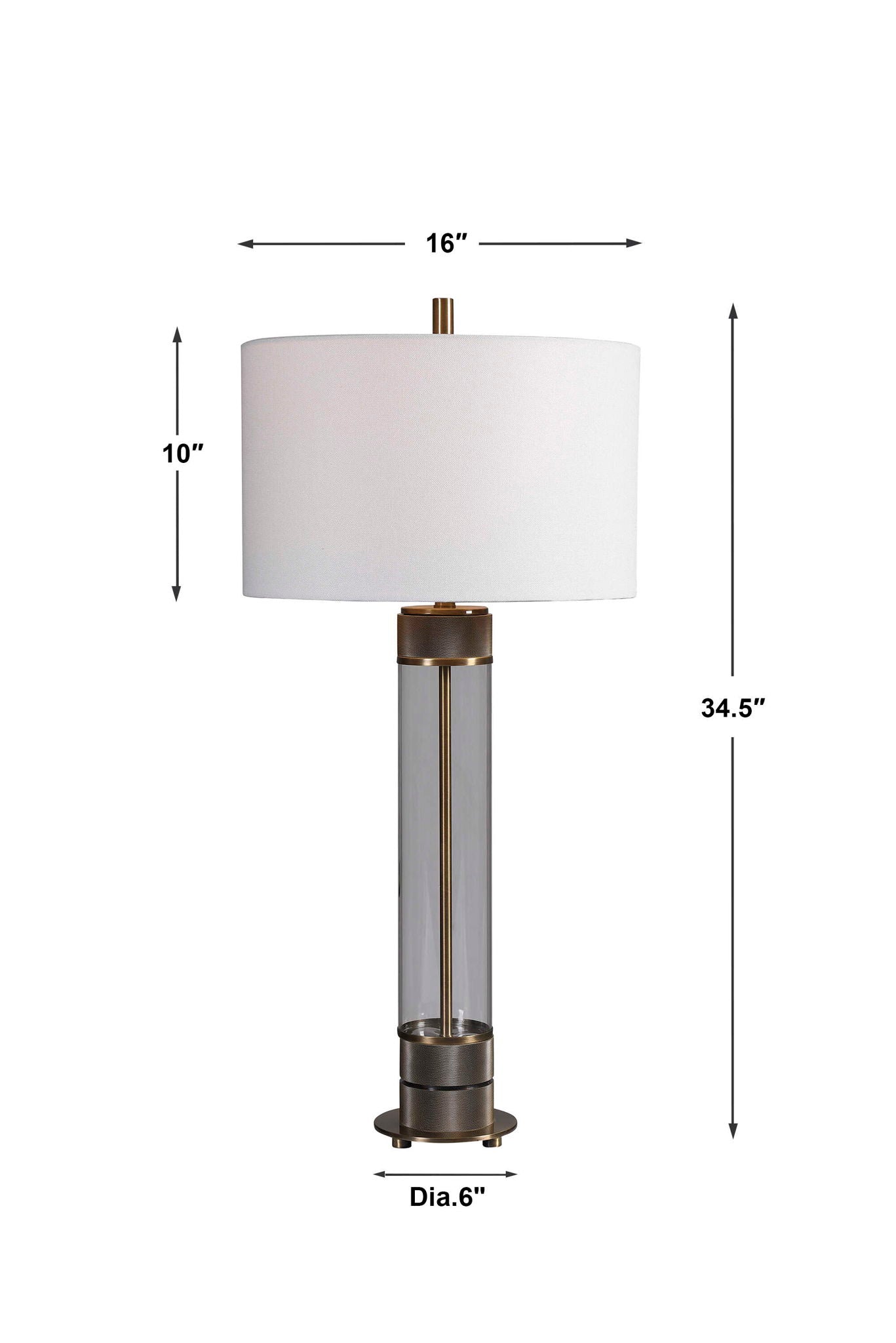 Anmer - Industrial Table Lamp - Light Brown - Image 2