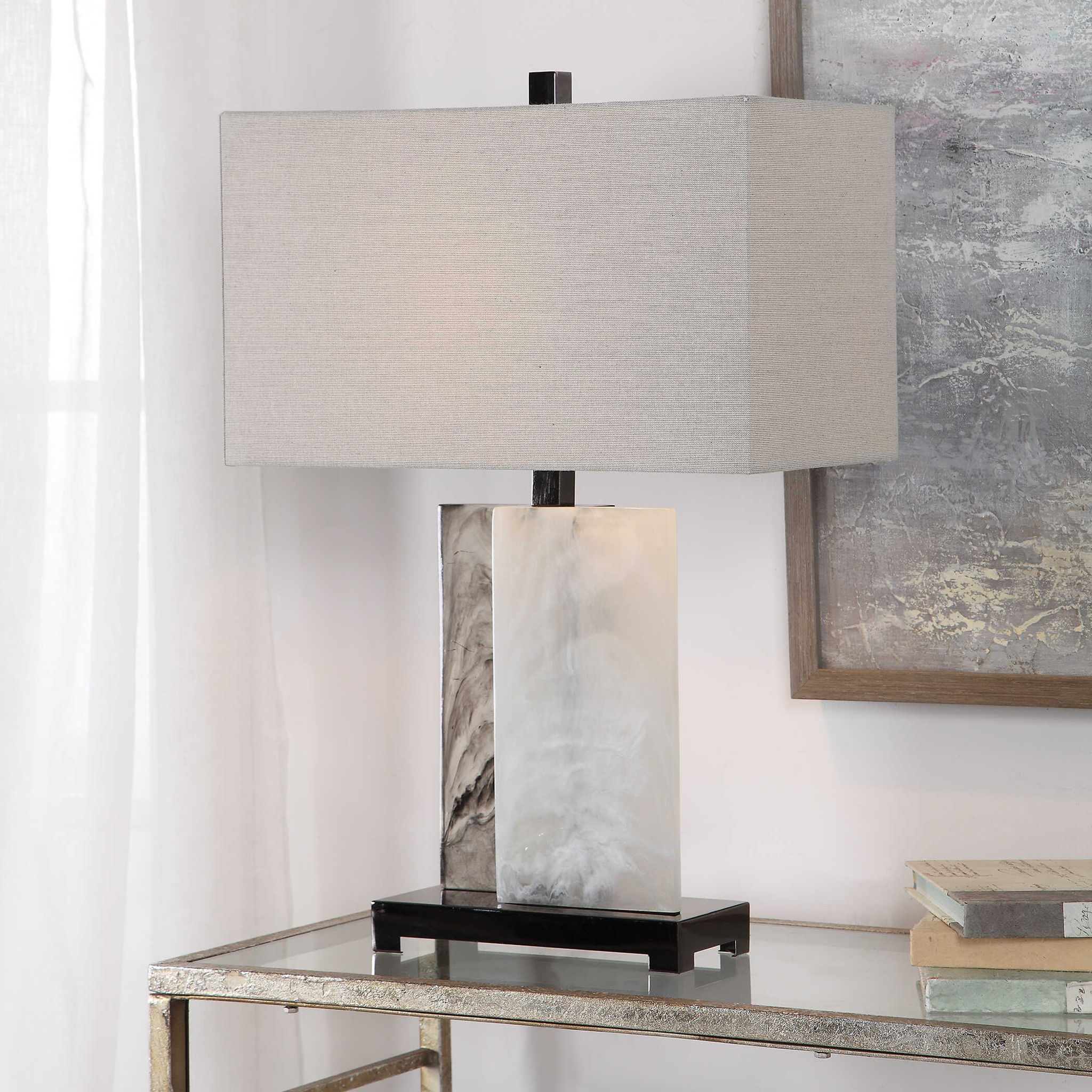Vanda - Table Lamp - Pearl Silver - Image 2