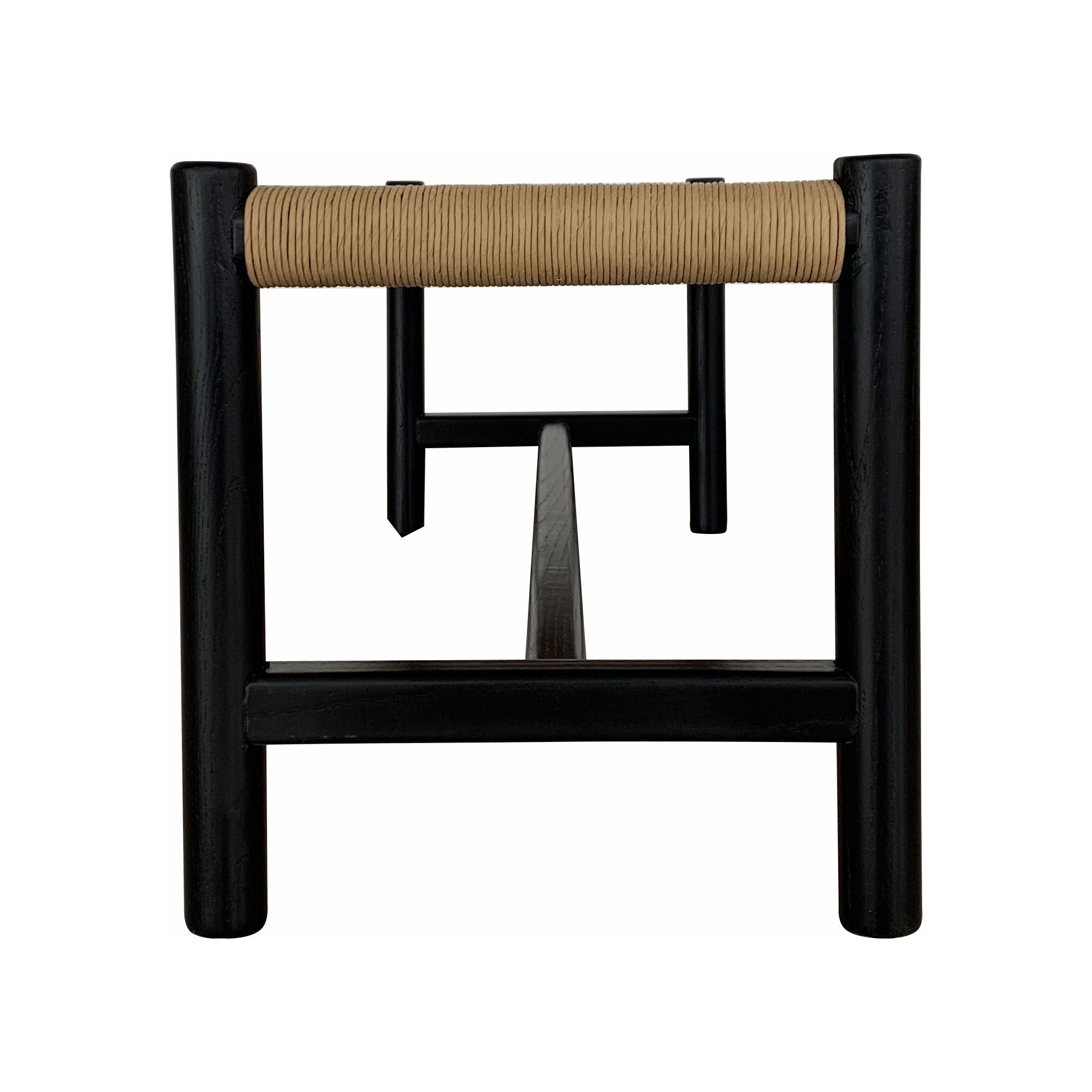 Hawthorn - Small Bench - Black - Image 2