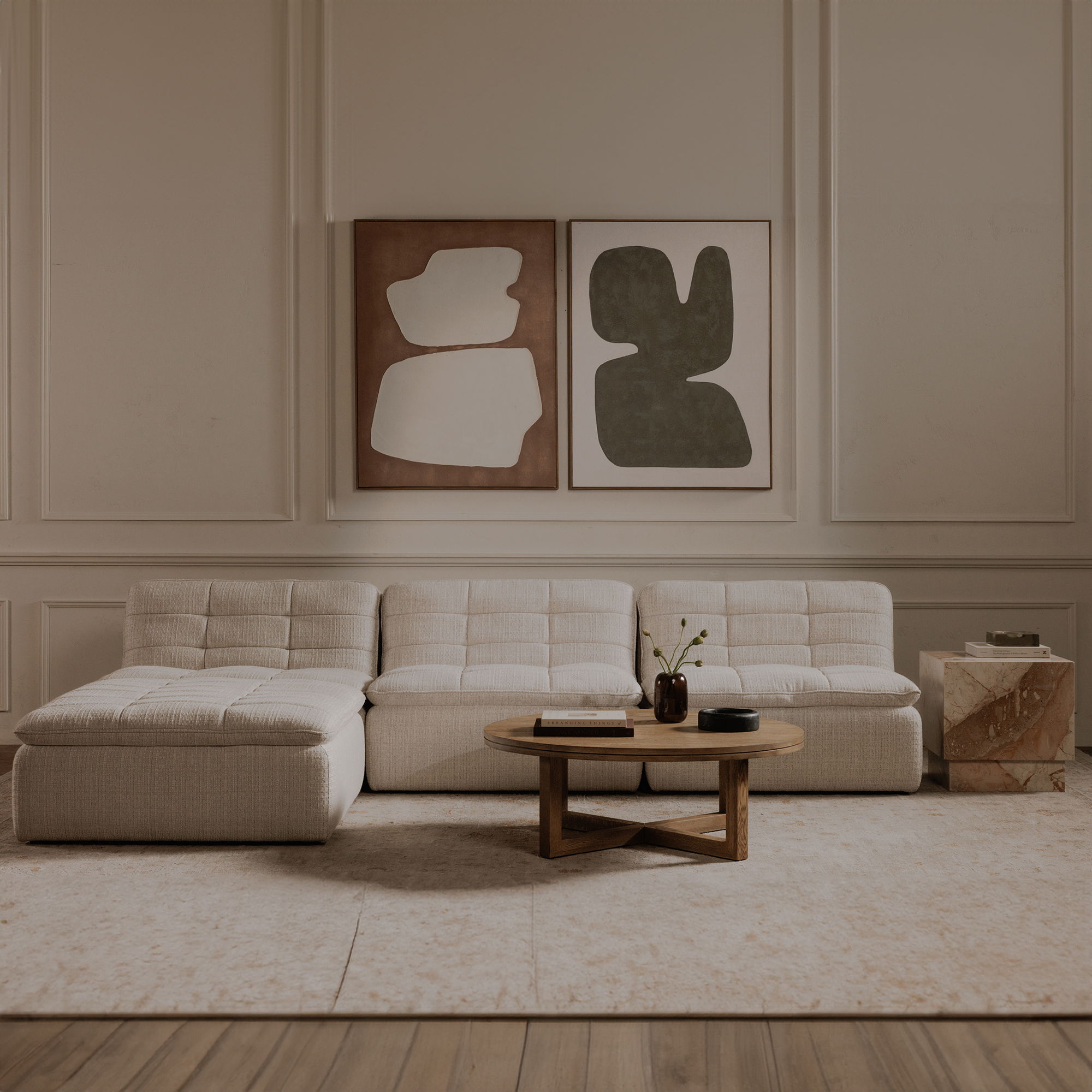 Lino - Slipper Chair - Oat - Image 2