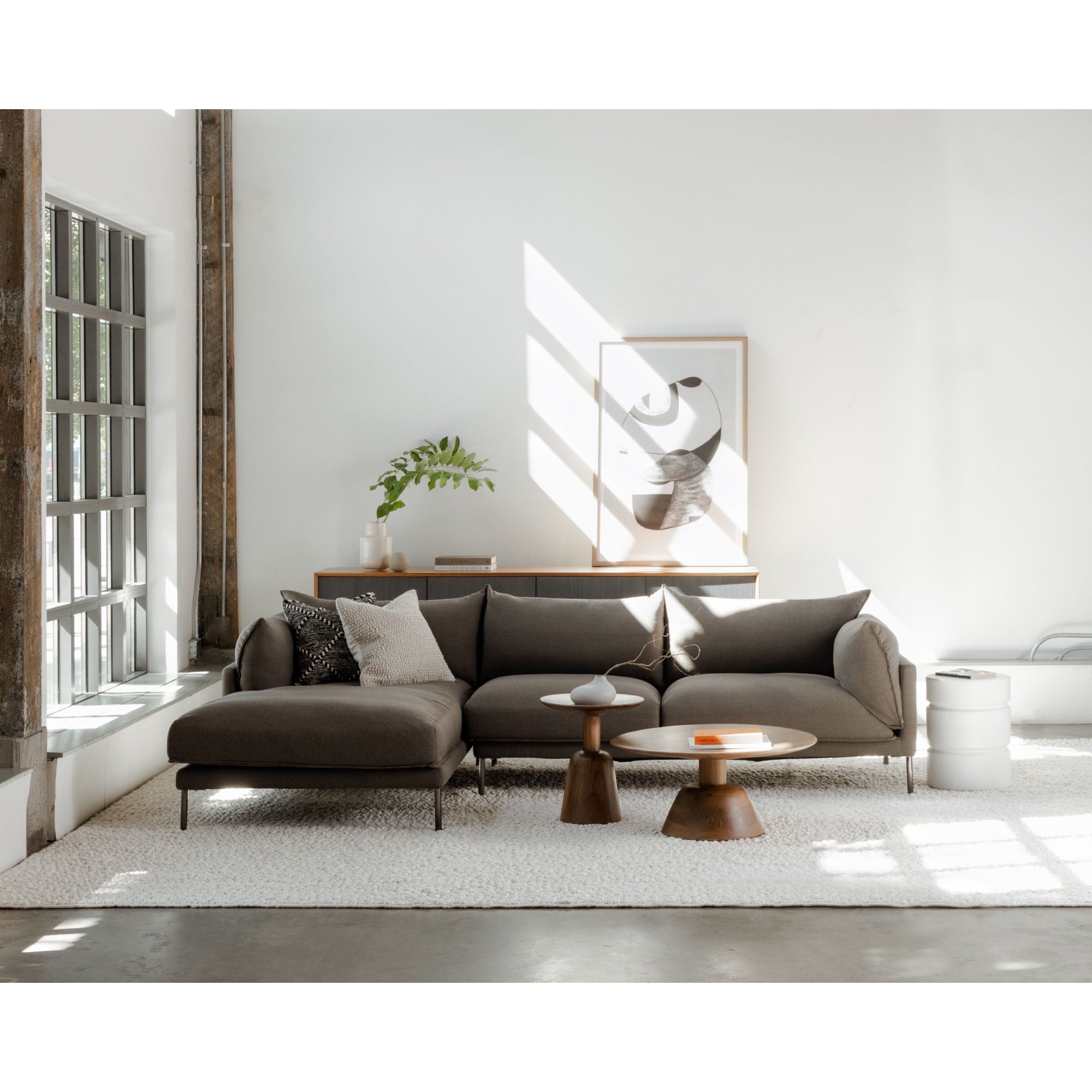 Nels - Coffee Table - Dark Brown - Image 3