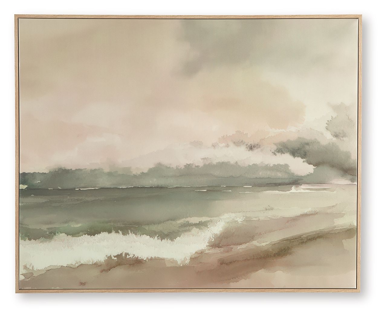 Vallus – Wall Art – Blush / Green / Gray