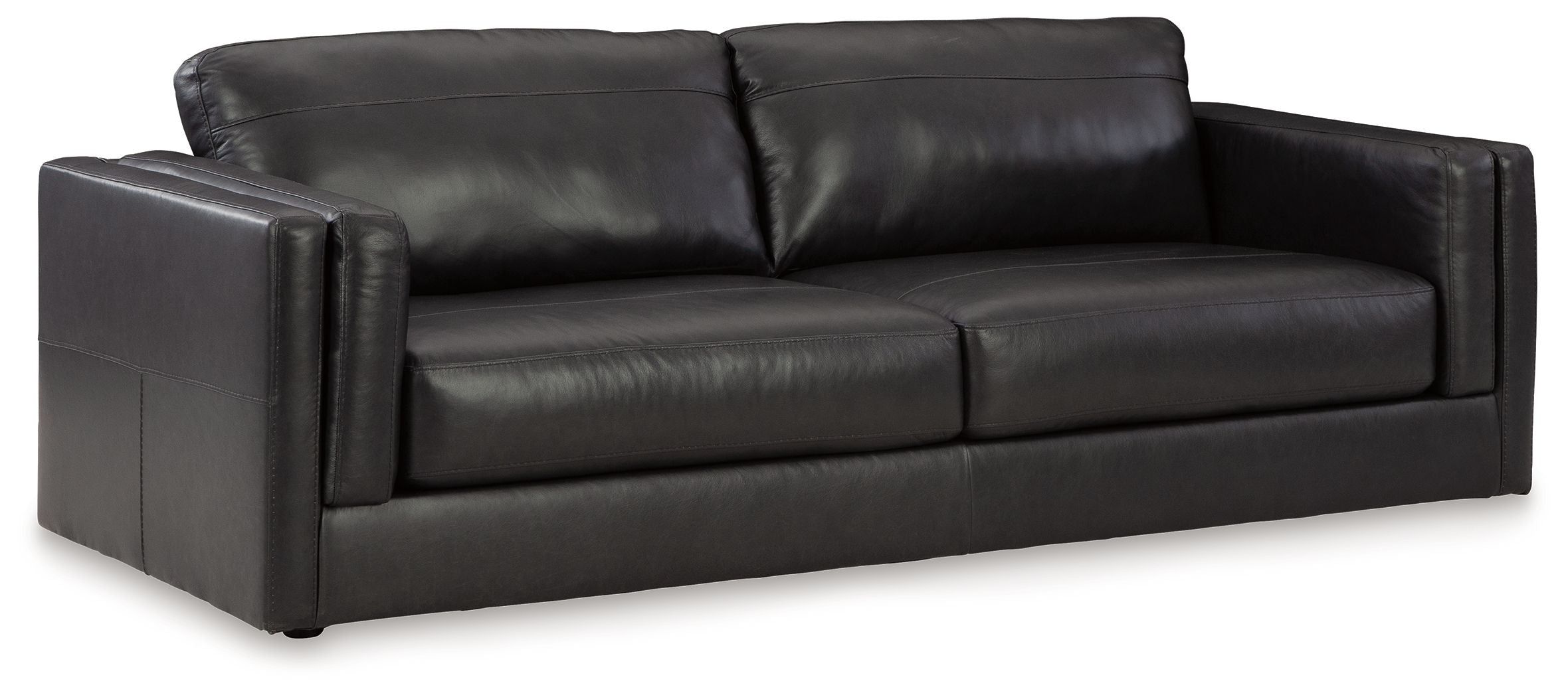 Amiata - Sofa - Leather Match - Onyx - Image 2