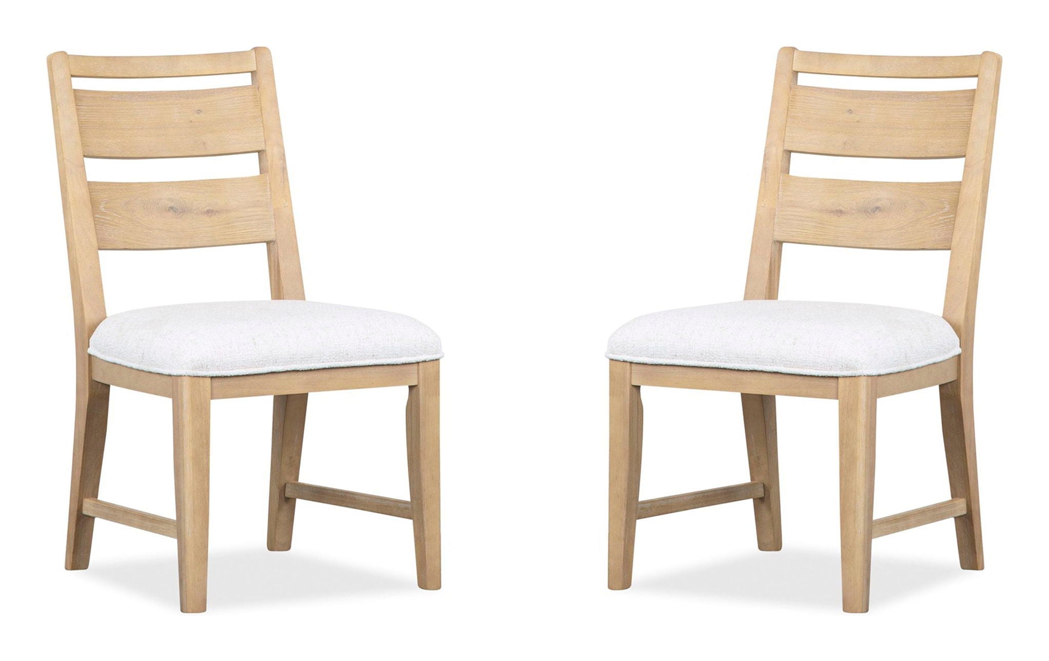 Somerset - Dining Side Chair With Upholstered Seat (Set of 2) - Butternut and Omari Natural - Image 1
