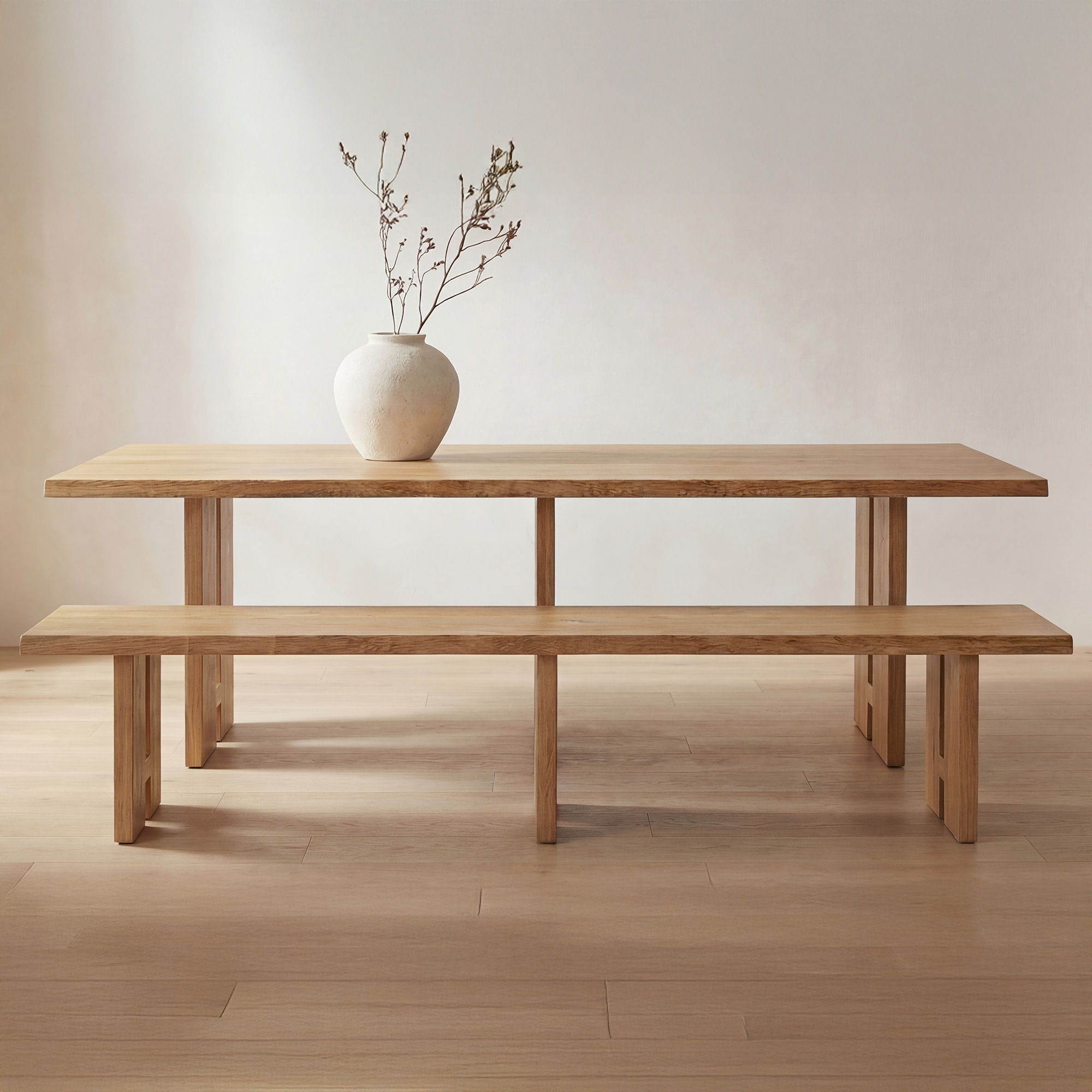 Tessa - Dining Bench - Natural - Image 2