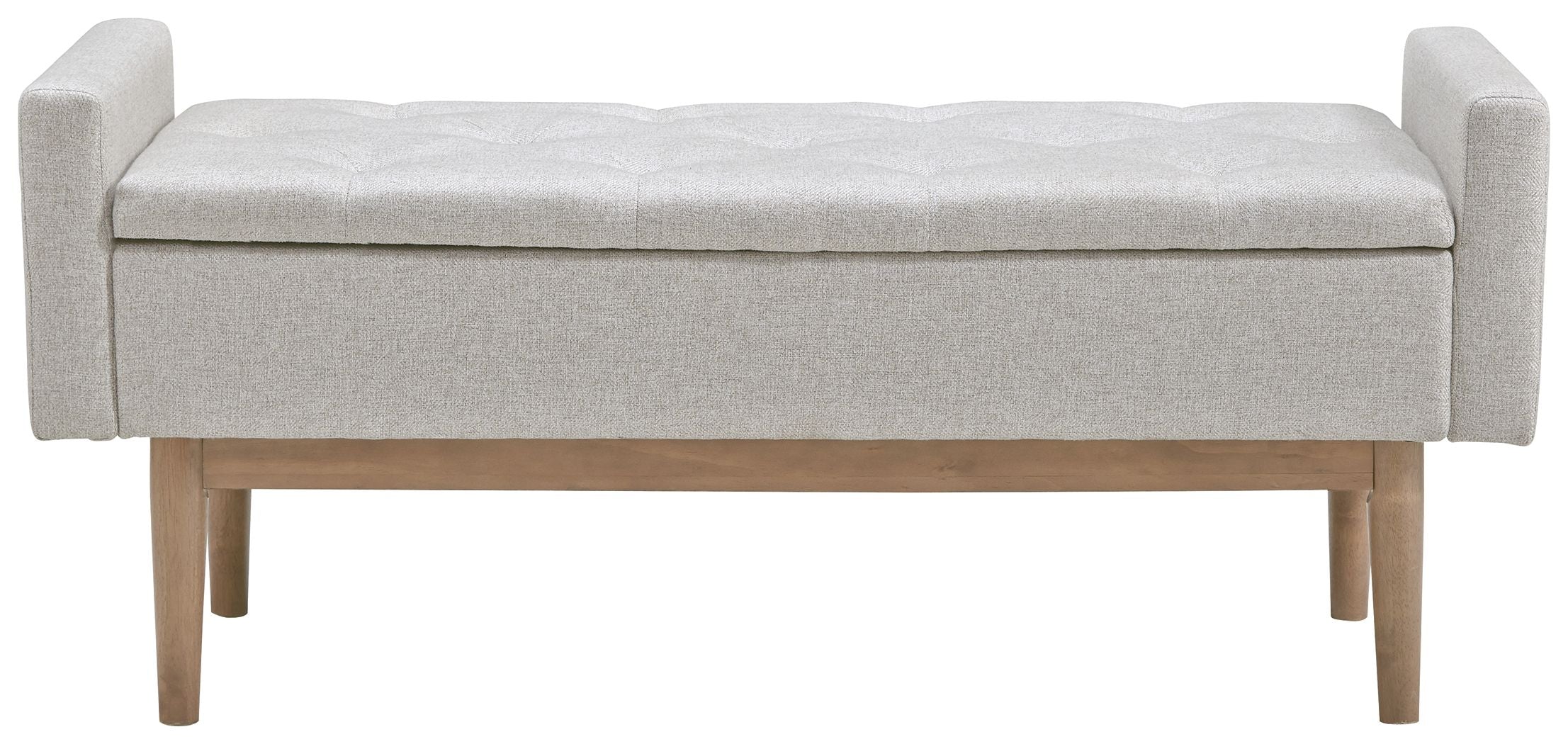 Briarson - Storage Bench - Beige / Brown - Image 3
