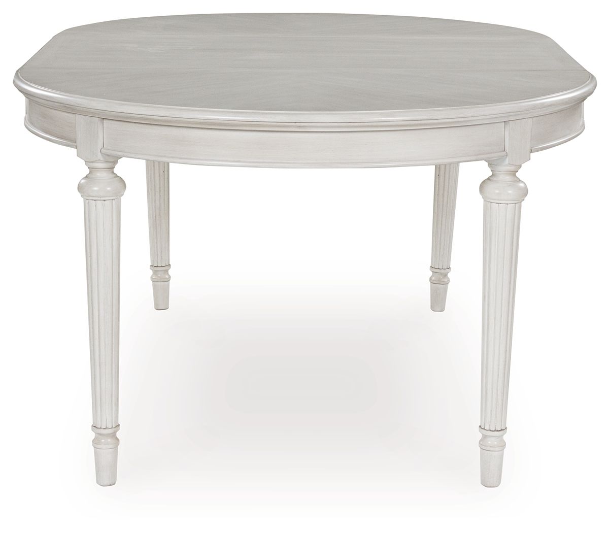 Montelaine - Oval Dining Room Extension Table - Antique White - Image 2