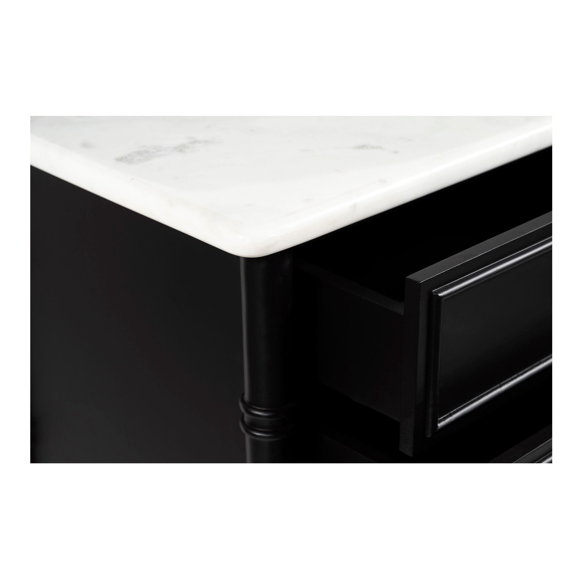 Eleanor - 5 Drawer Chest - Black - Image 2