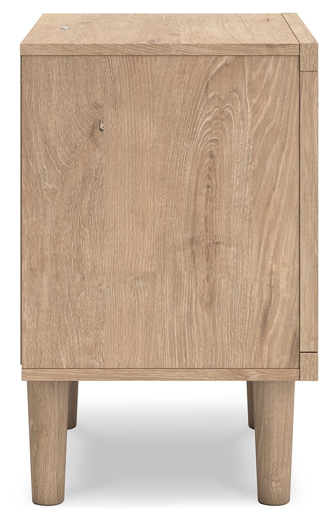 Cielden - One Drawer Night Stand - Two-Tone - Image 2