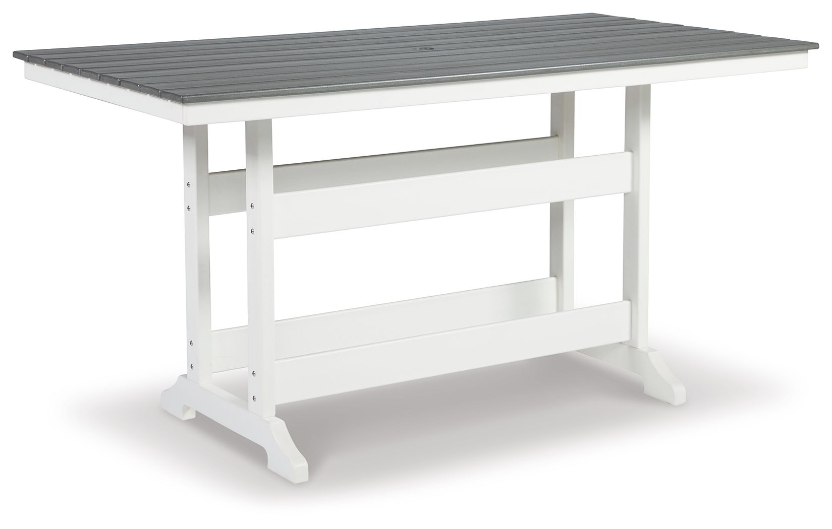 Transville - Counter Table W/Umb Opt - Image 1