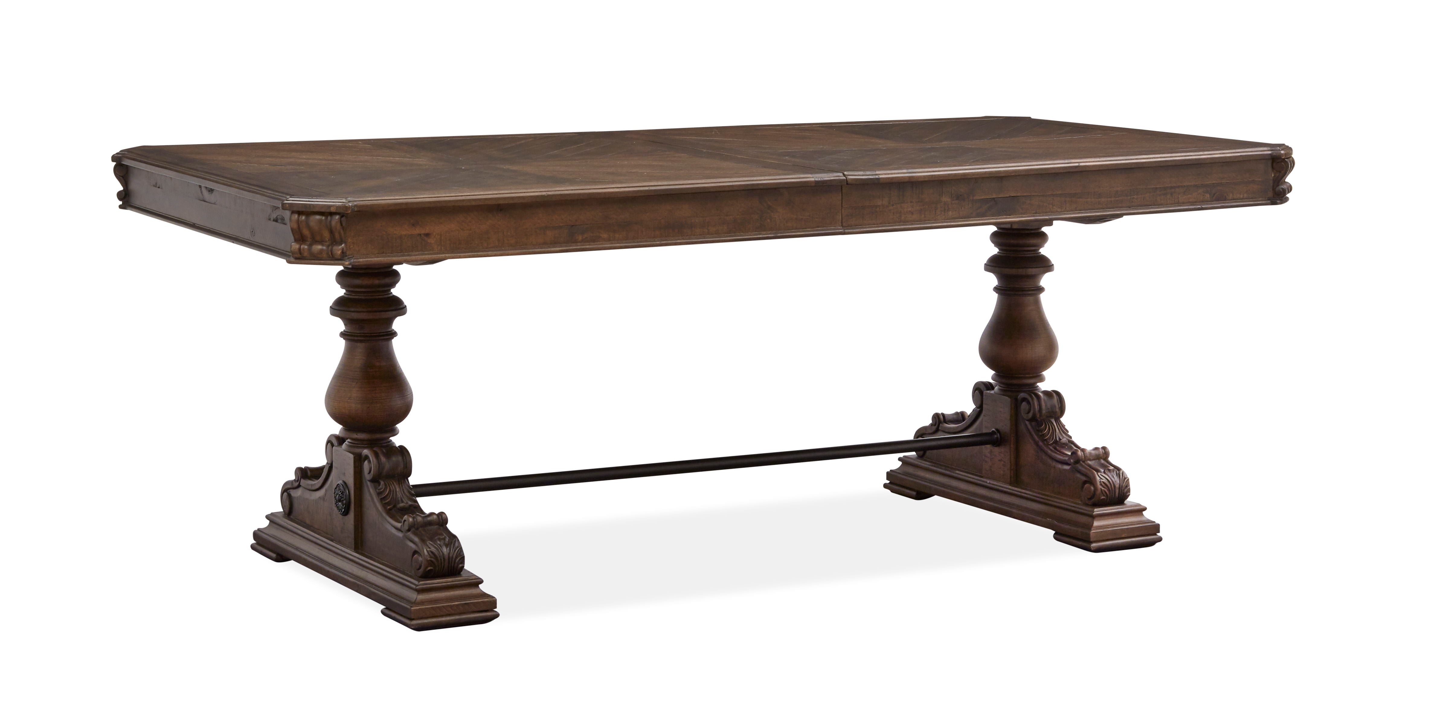 Durango - Trestle Dining Table - Willadeene Brown - Image 2