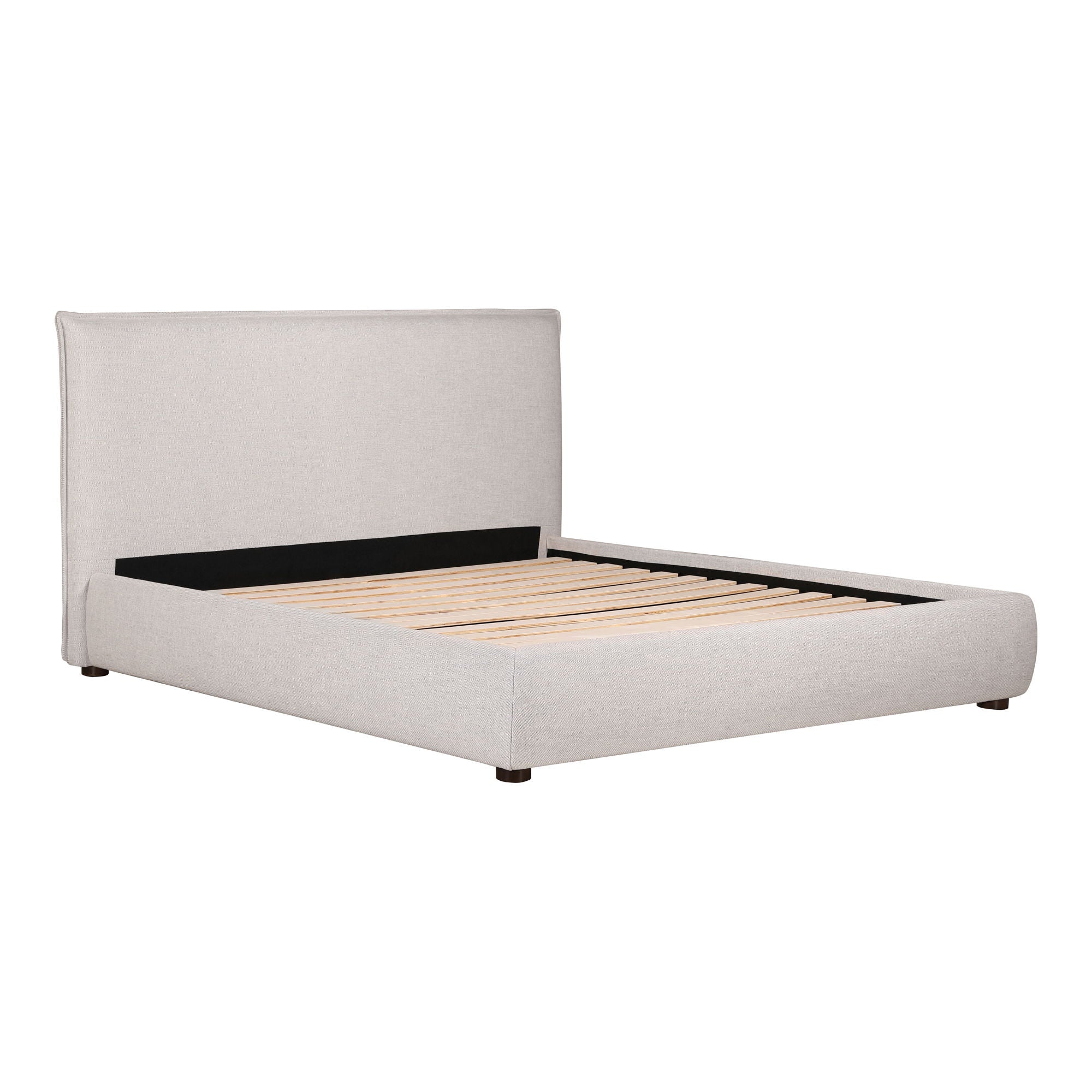 Luzon - King Bed - Light Gray - Image 2