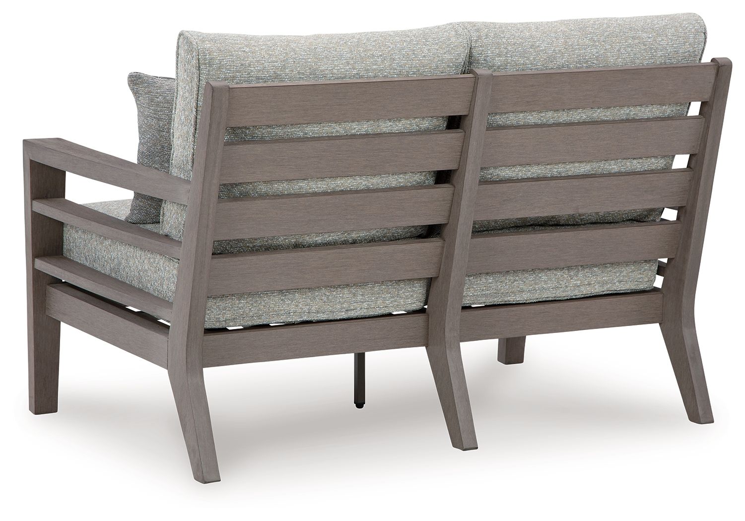 Hillside Barn - Loveseat W/Cushion - Gray / Brown - Image 2