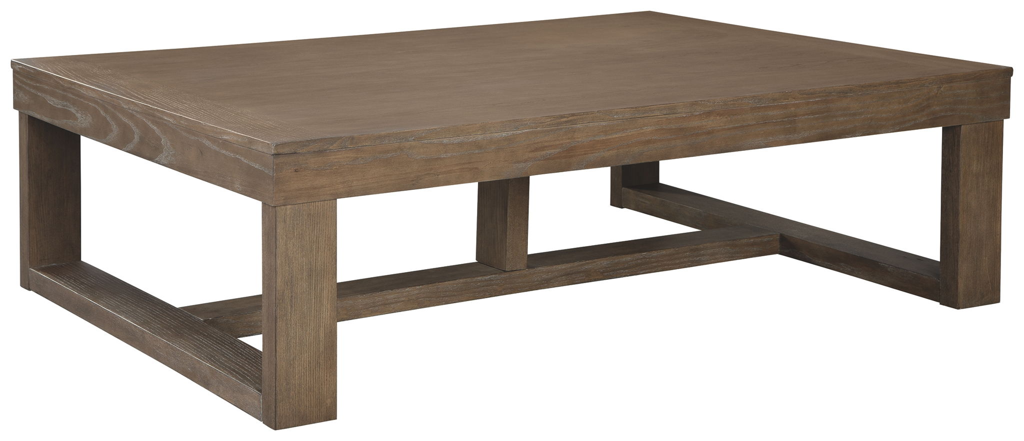 Cariton - Rectangular Cocktail Table - Gray - Image 1