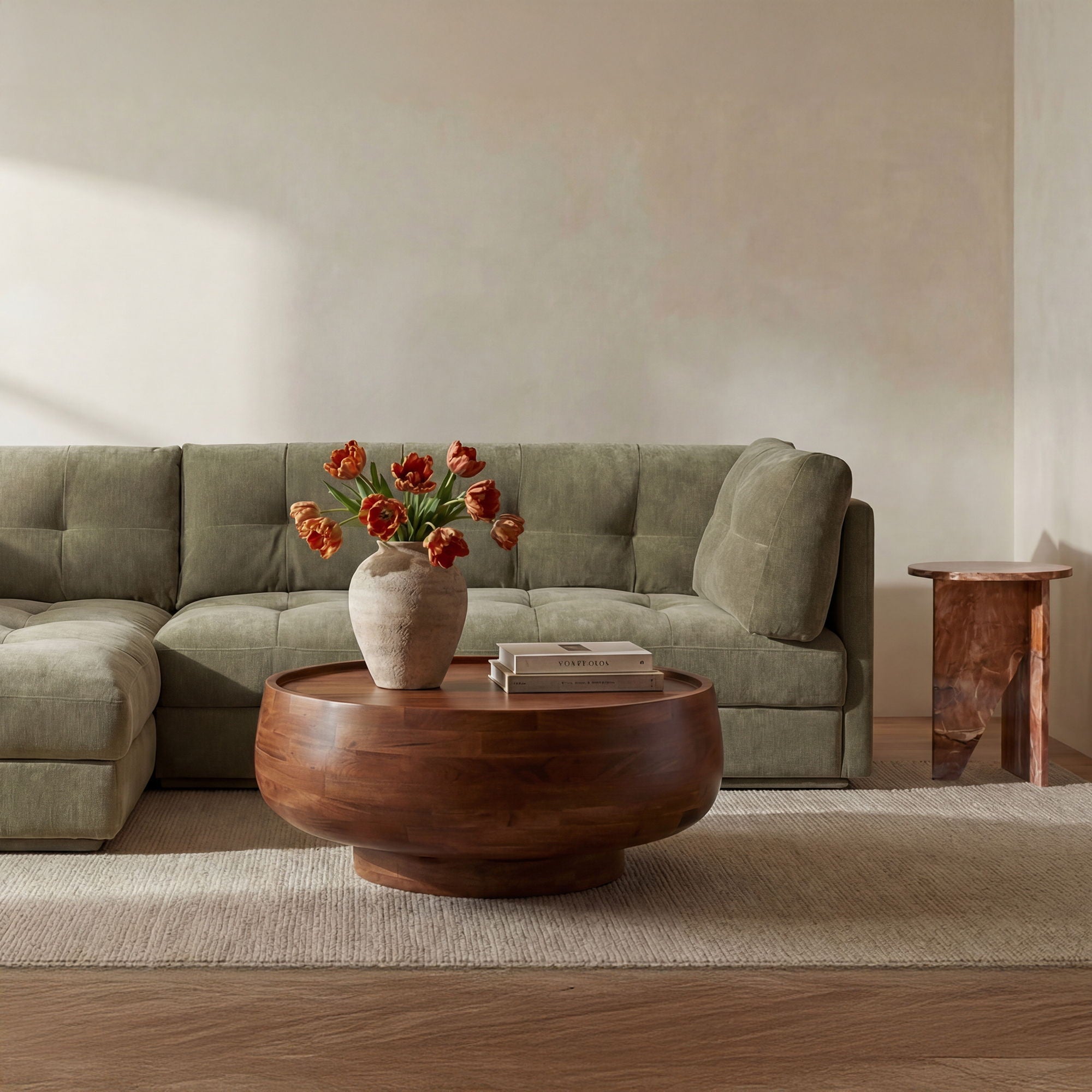Wade – Storage Coffee Table – Natural