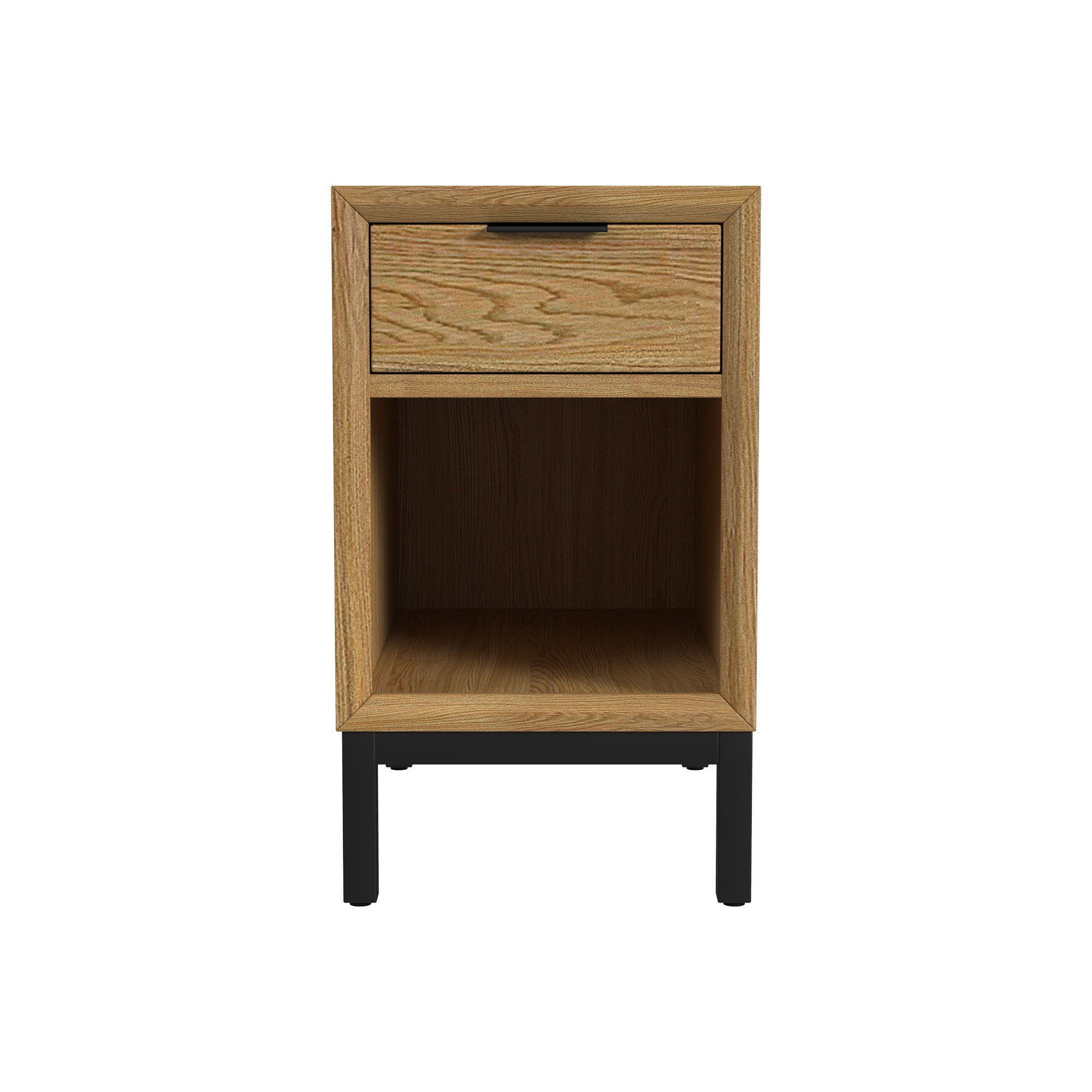 Newport - Chairside Table - Natural Oak - Image 2