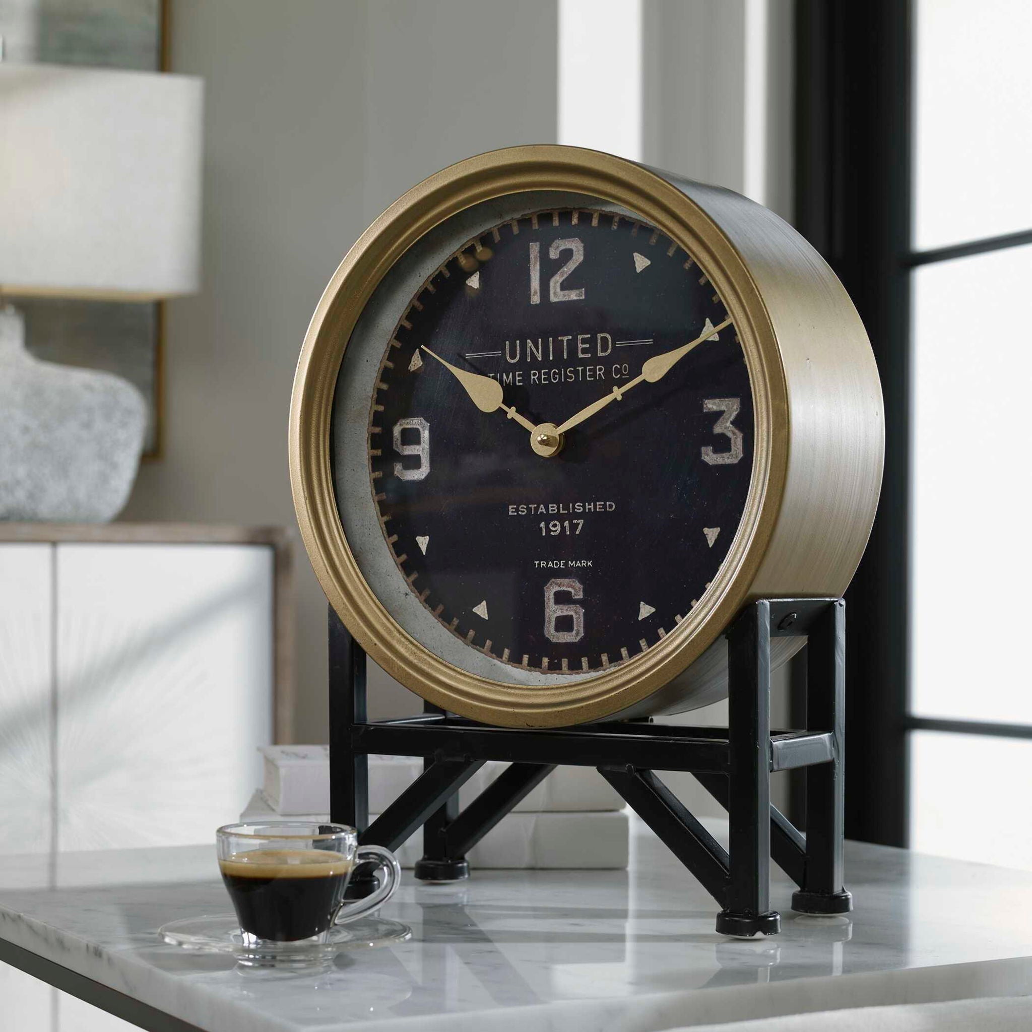 Shyam - Table Clocks - Black - Image 2