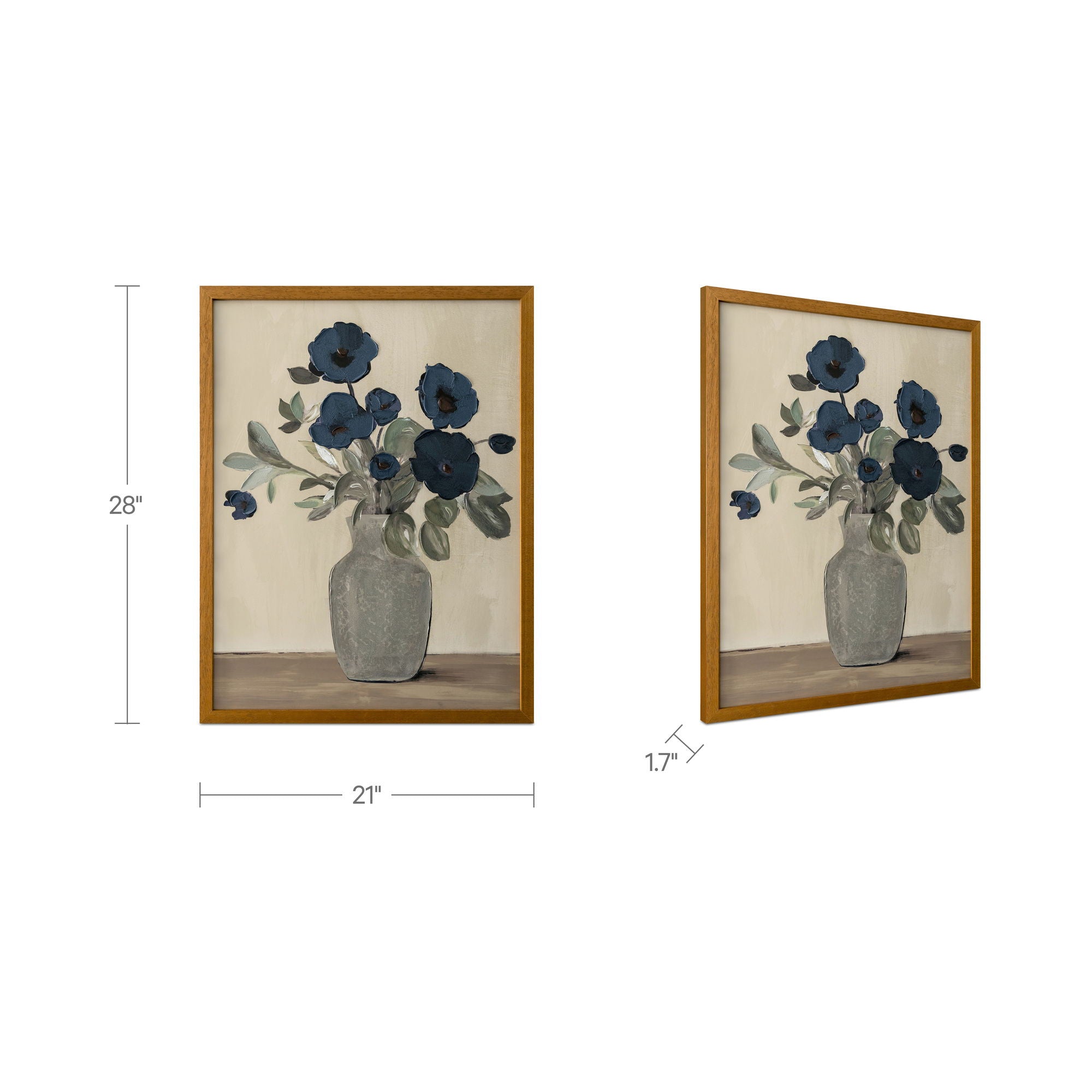 Sentiment - Framed Painting - Beige - Image 2