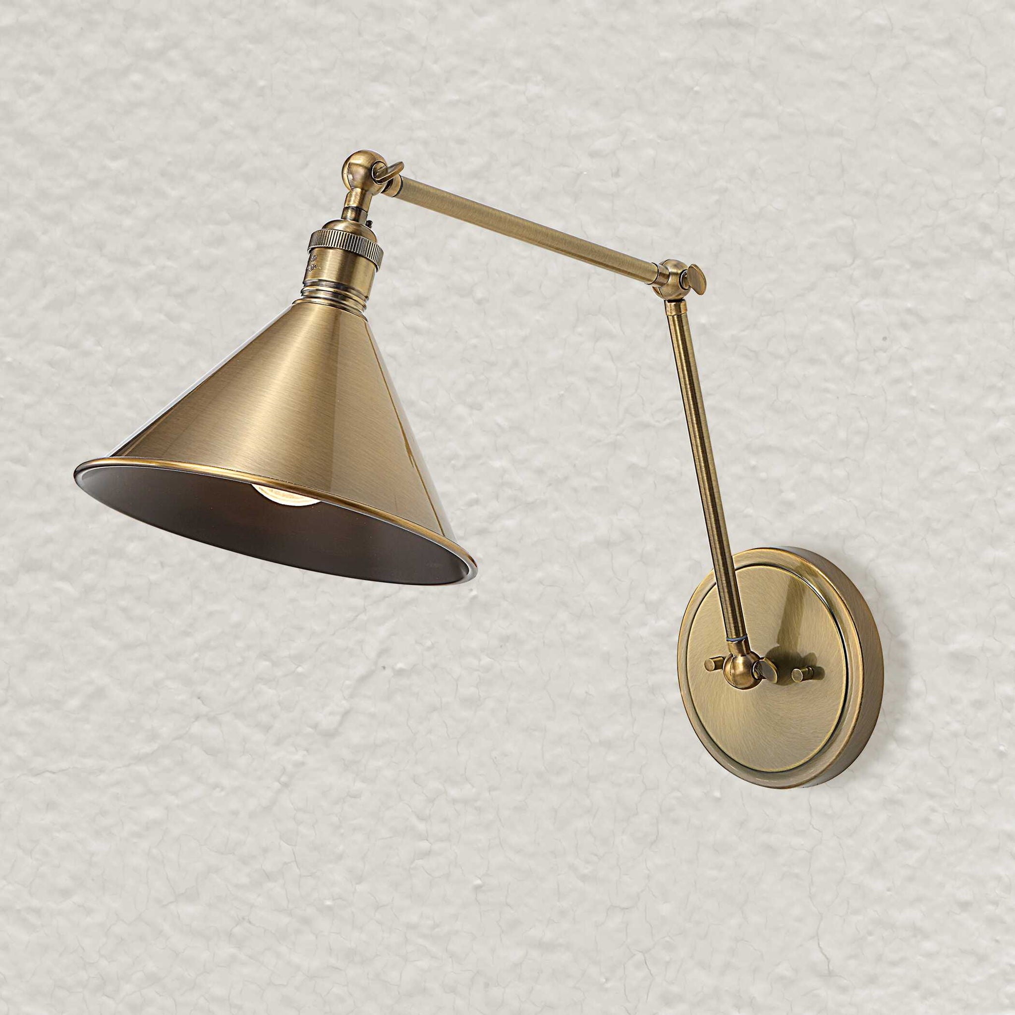 Exeter - 1 Light Adjustable Sconce - Gold - Image 2
