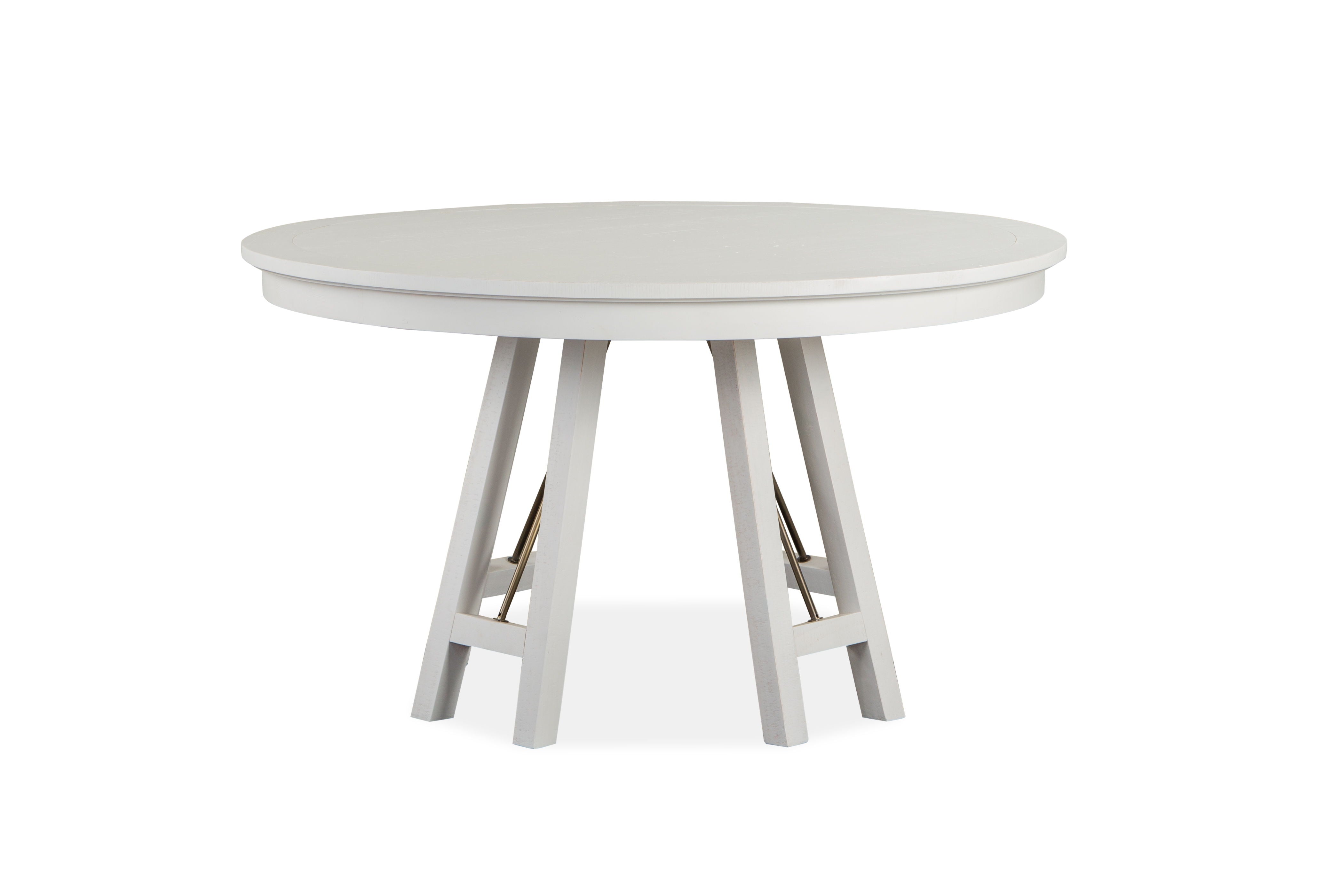 Heron Cove - Round Dining Table - Chalk White - Image 2