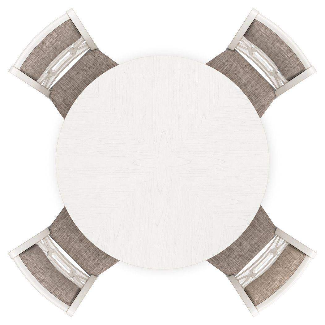 Erinberg - Dining Room Table Set (Set of 5) - Antique White - Image 2