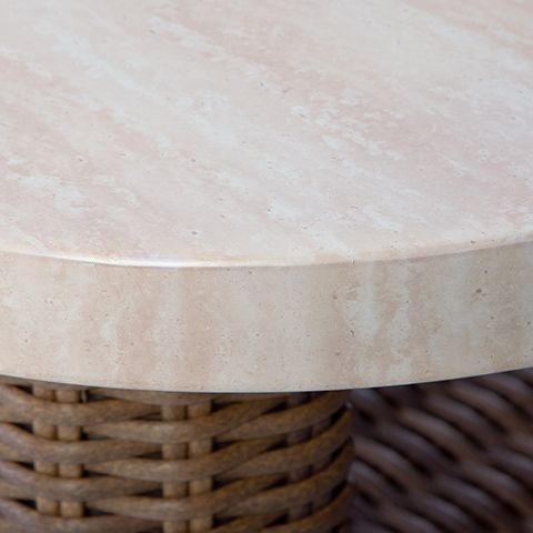 Dolan Creek - Rectangular Cocktail Table - Beige / Brown - Image 2