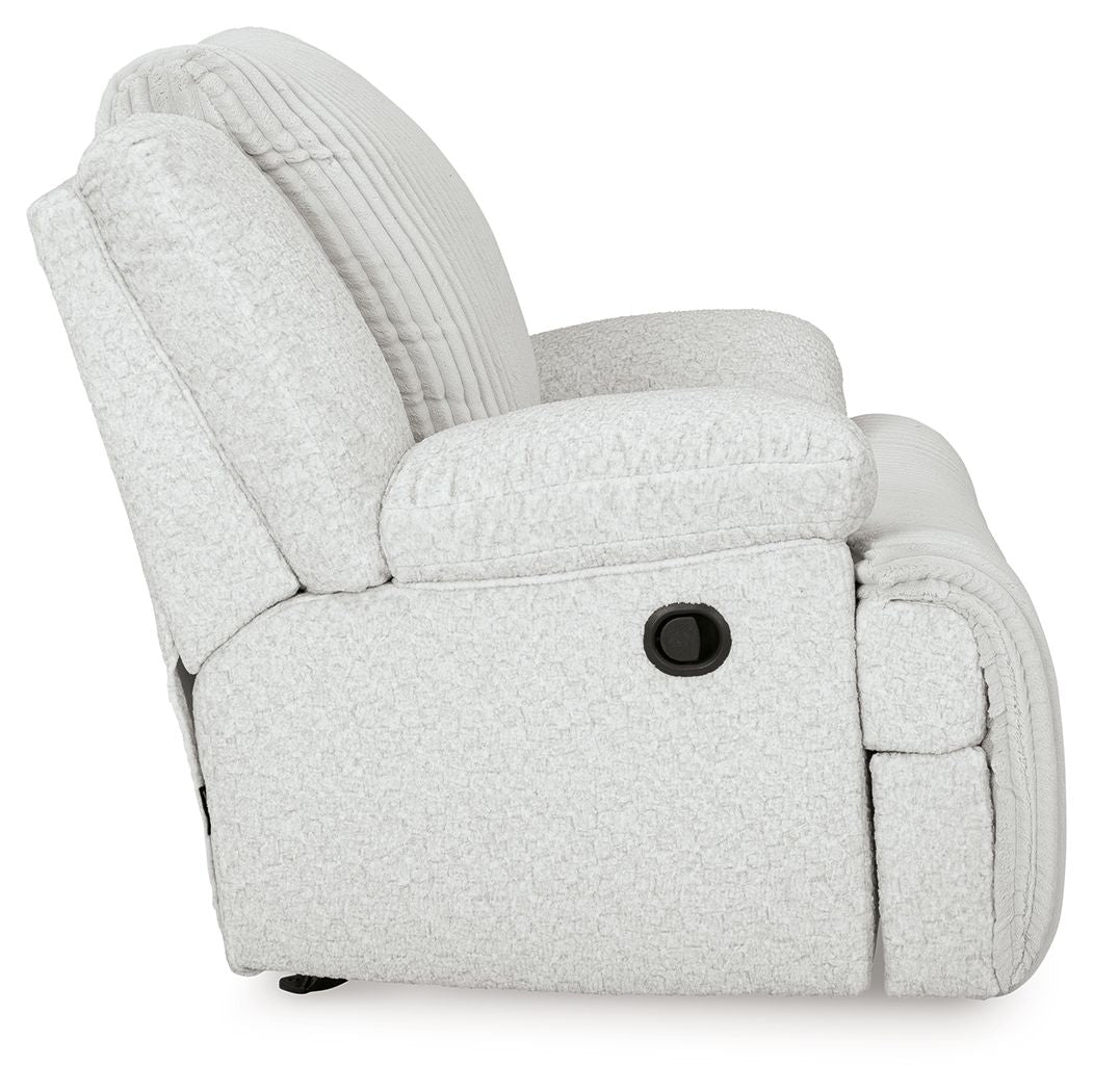 Top Tier - Rocker Recliner - Fabric - Alloy - Image 2