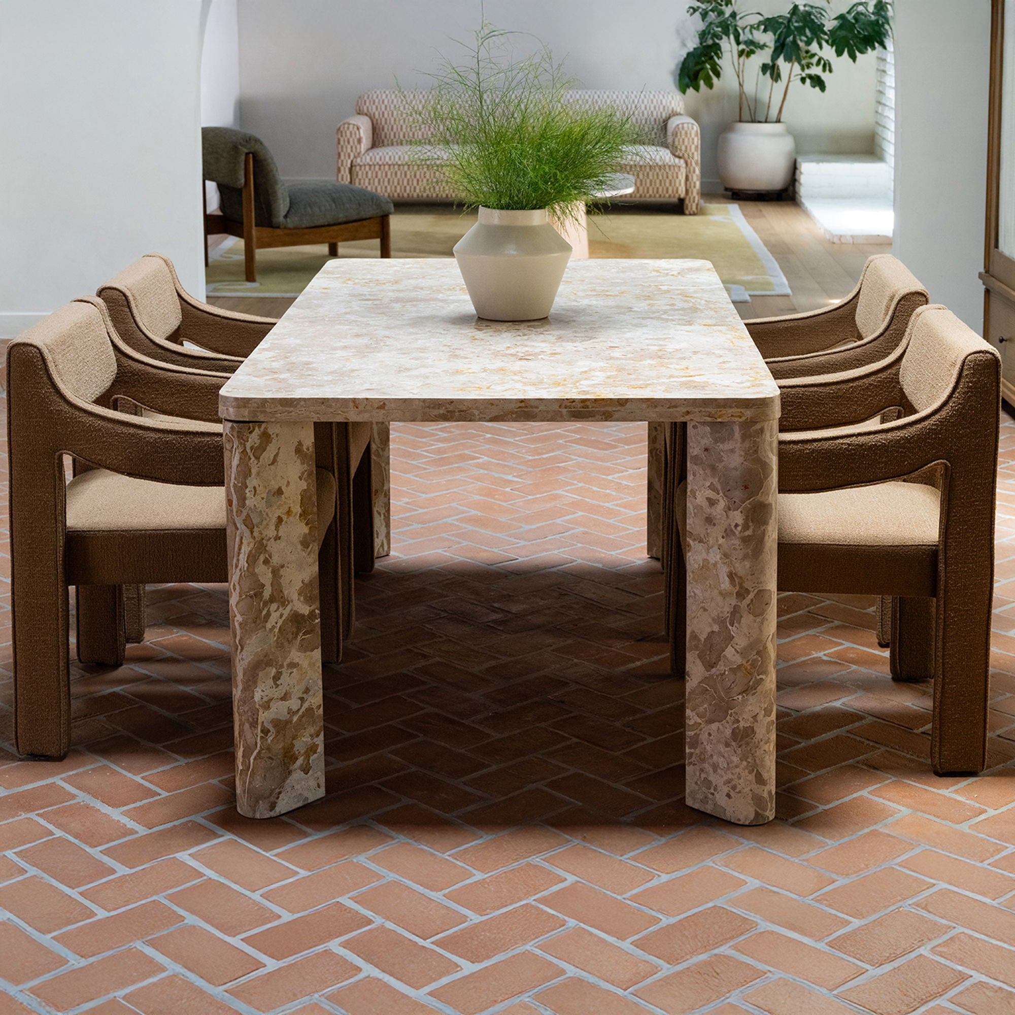 Segment - Dining Table - Panther Stone Beige - Image 3