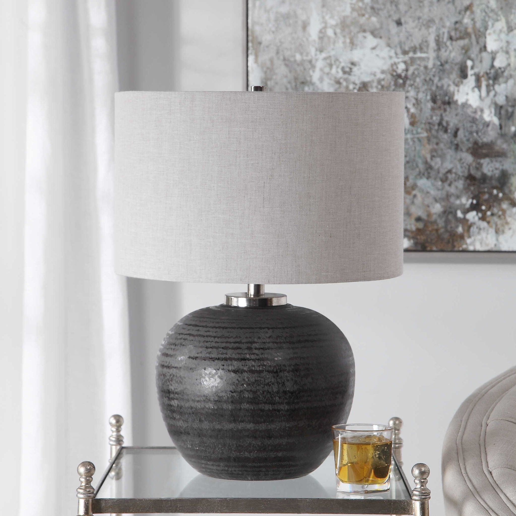 Mikkel - Table Lamp - Charcoal - Image 2